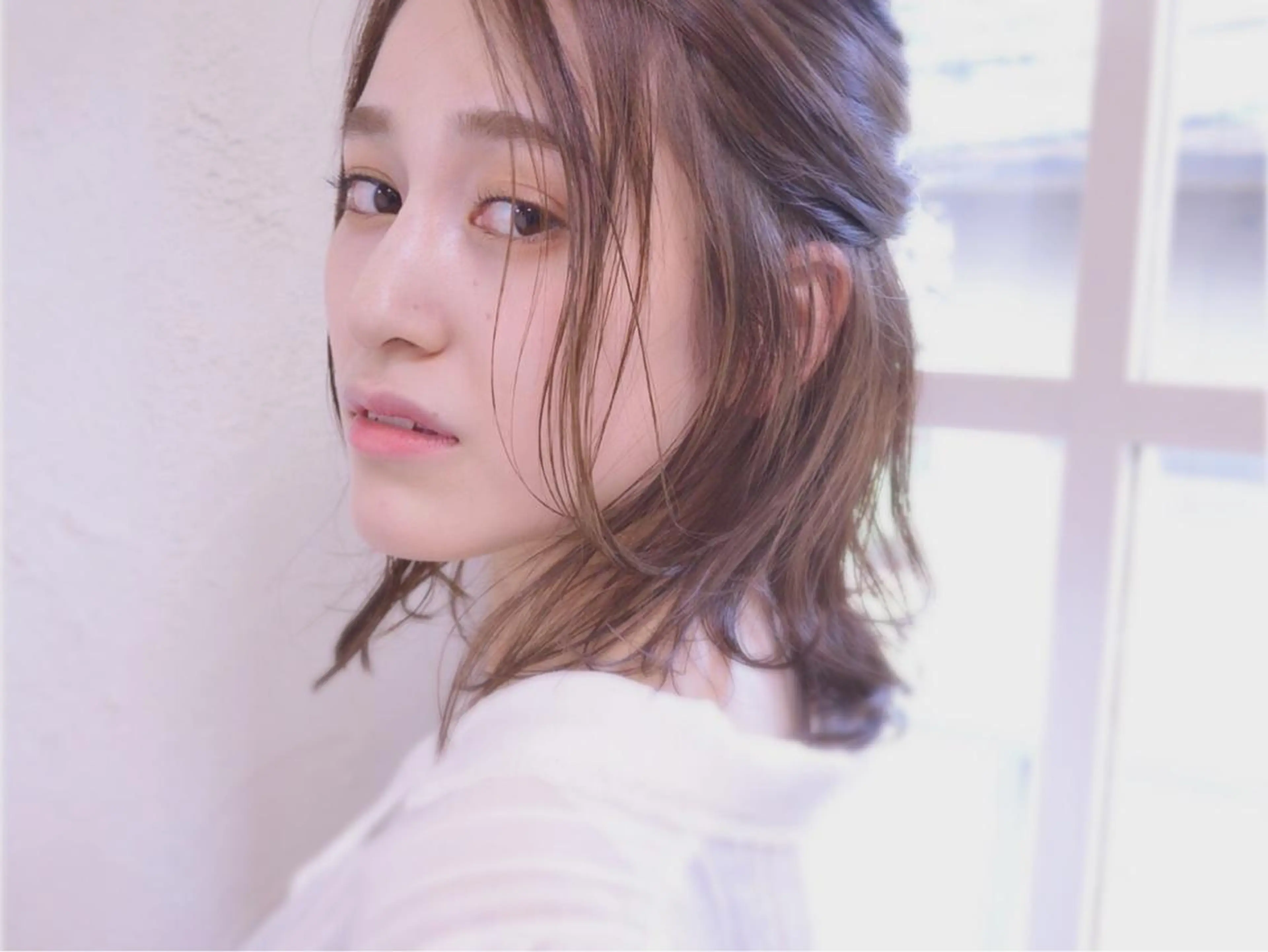 ミディアム ヘアアレンジ 小顔ショート✁ ⁂Yukari⁂のヘアスタイル