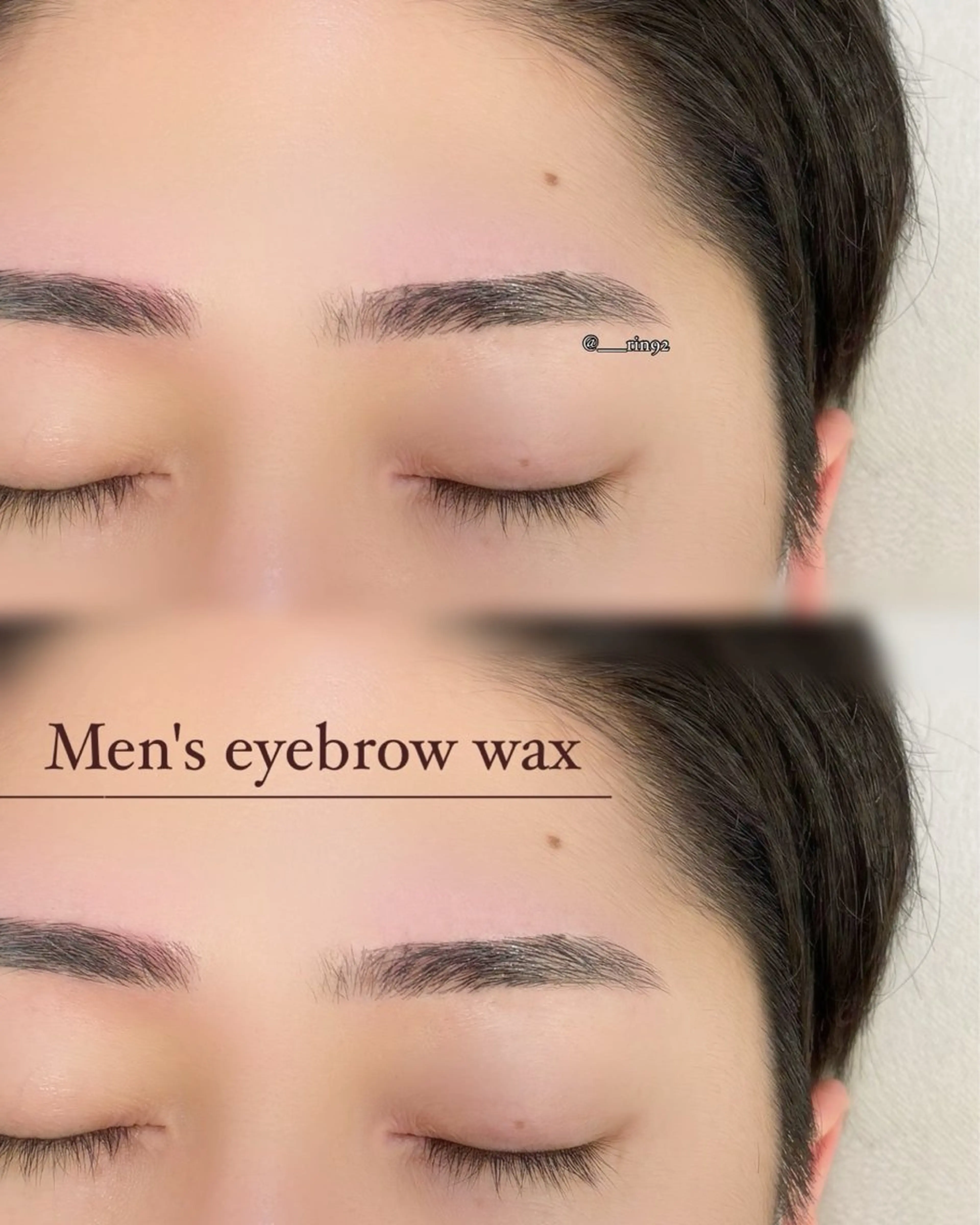 メンズ アイブロウ メンズパーマ メンズアイブロウ 眉毛ワックス脱毛 eyelashsalon I:belle by BINEL所属・【i:belle】 Rinのマツエク・マツパデザイン