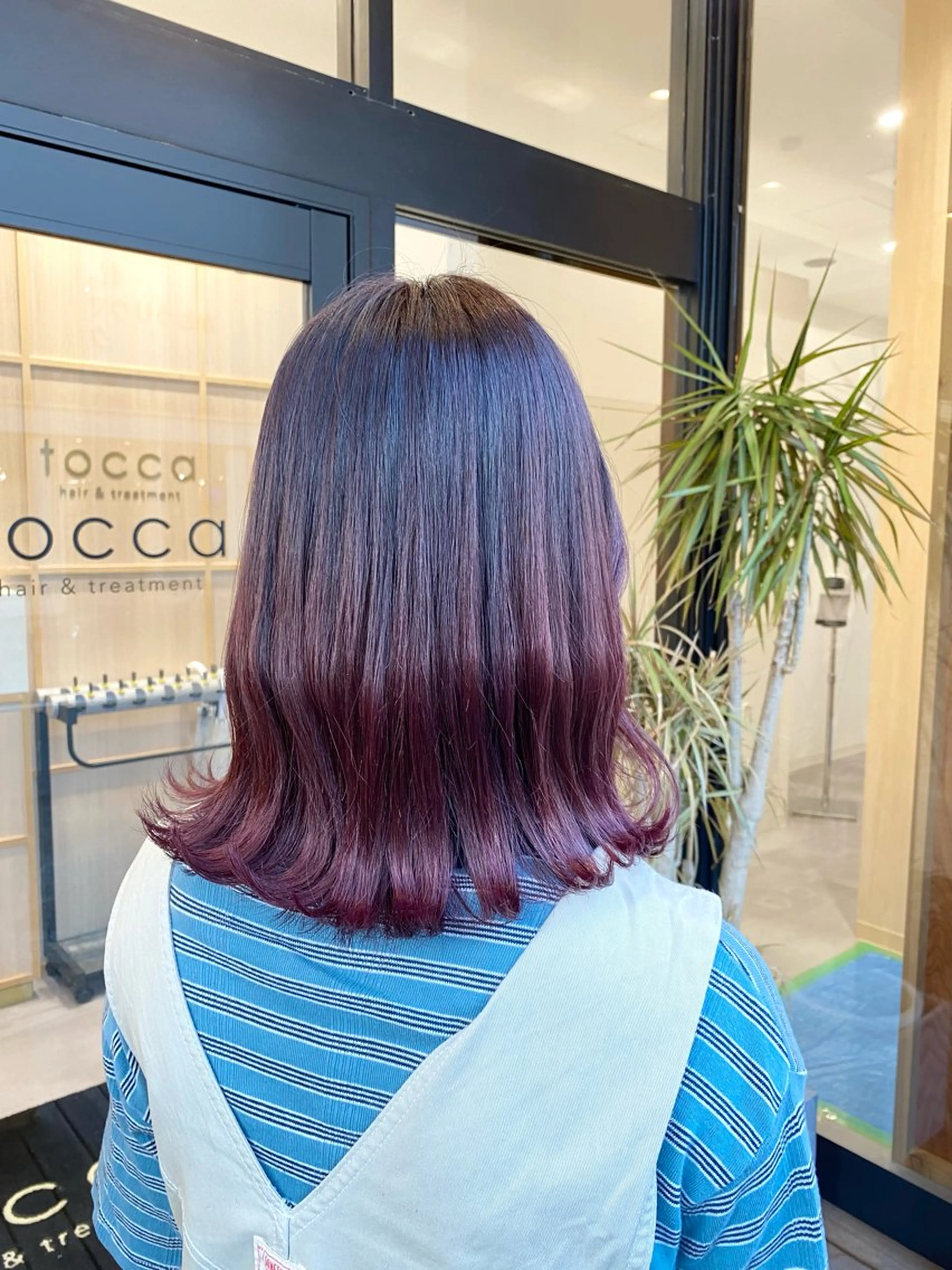 ミディアム カラー ヘアカラー 🍓小野 紗由美🍓のヘアスタイル