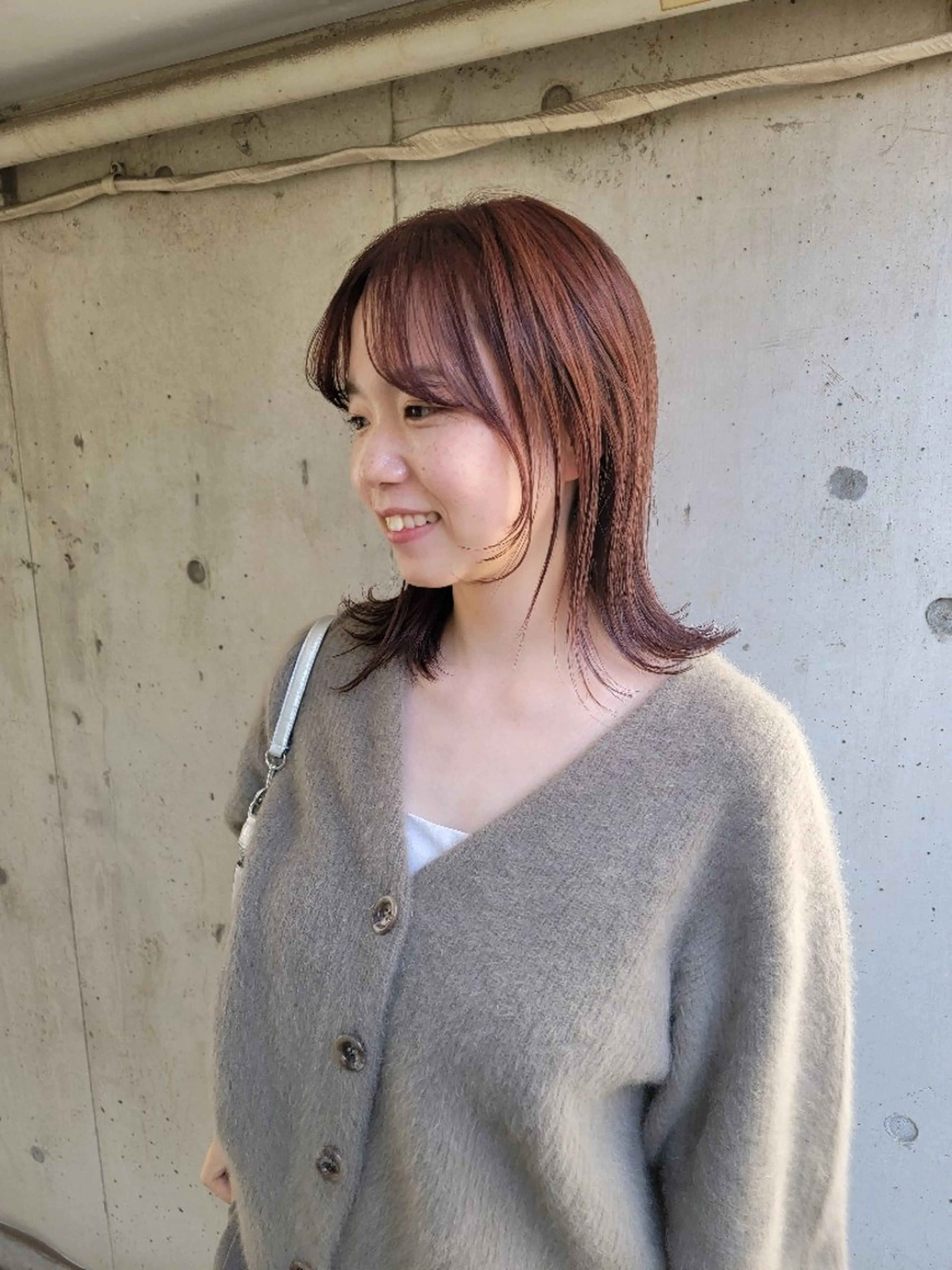 ミディアム カラー OMA　片岸 信征のヘアスタイル