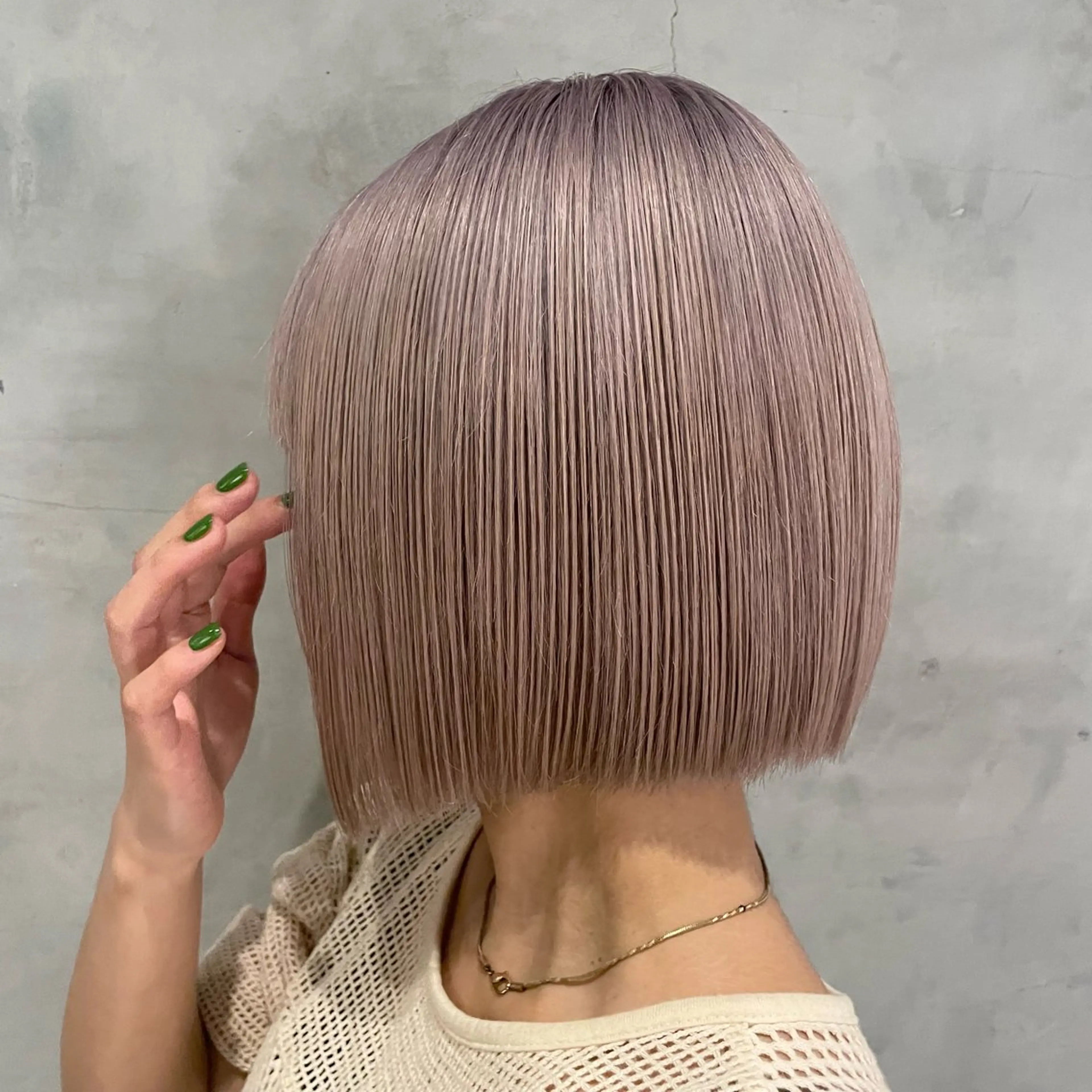 ショート カラー トリートメント ヘアセット レイヤー/ボブ/透明 感カラー/nayuのヘアスタイル