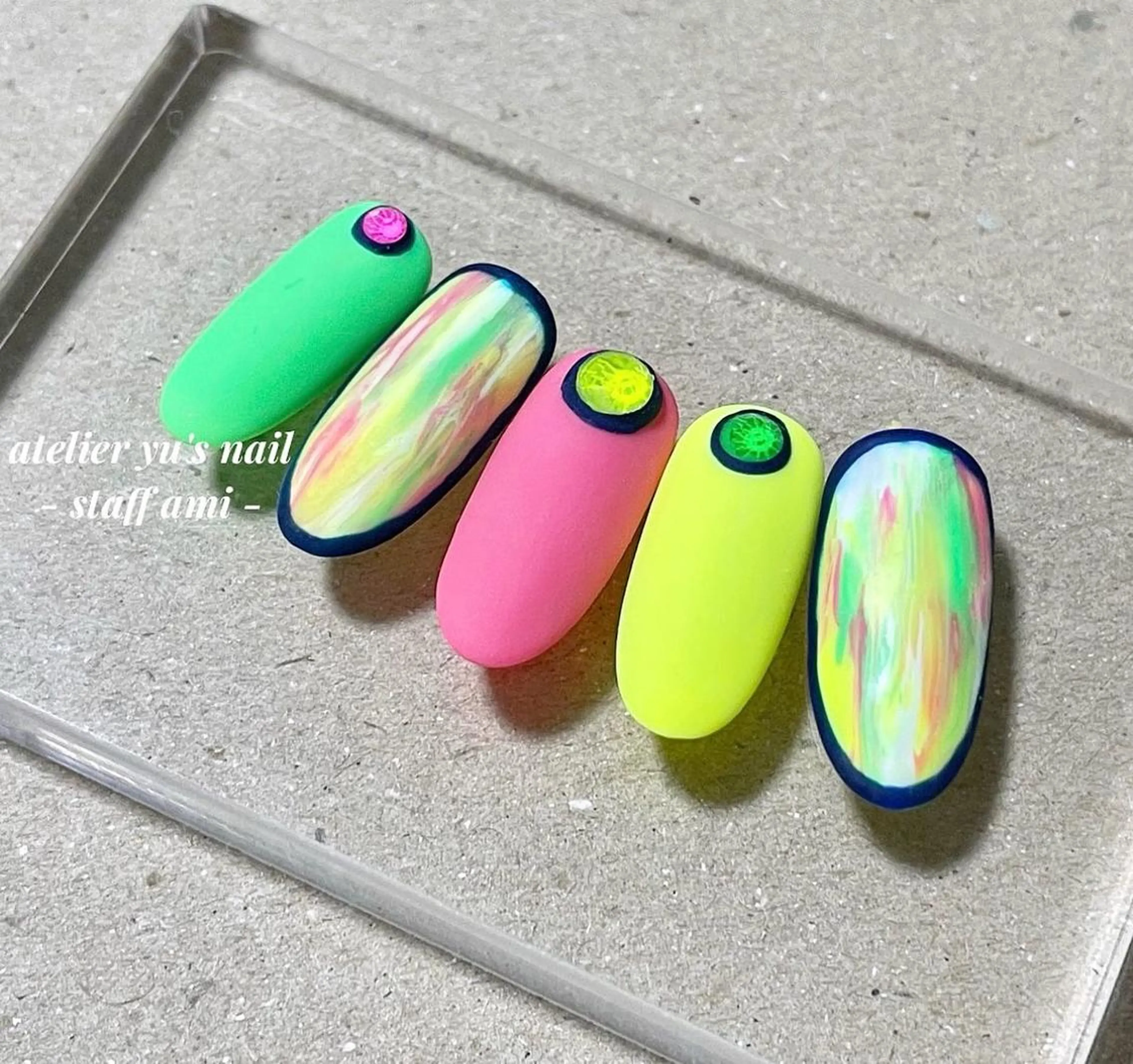 ネイル ハンドネイル ハンドケア atelier yu's nail所属・atelier yu's nailのネイルデザイン