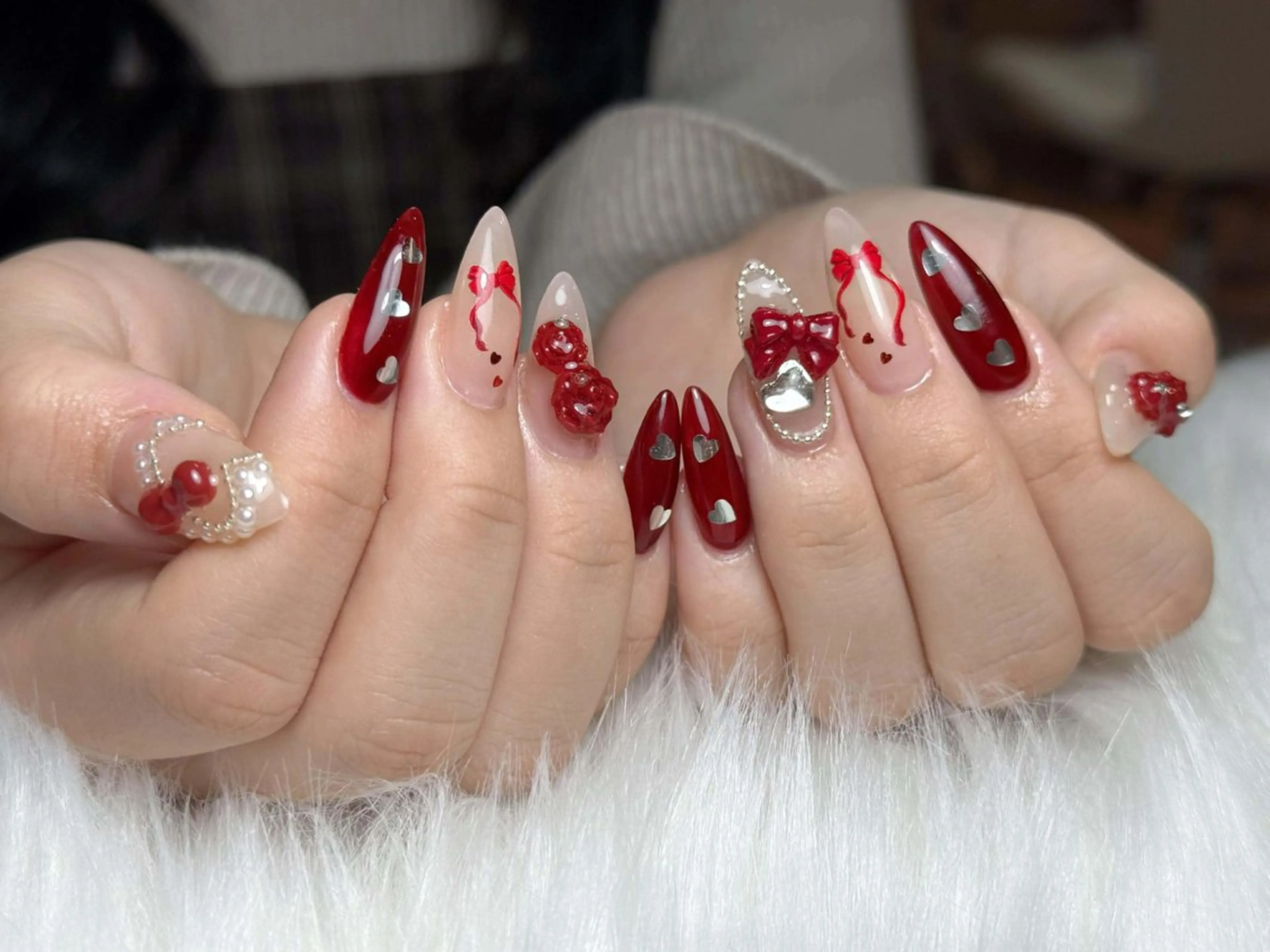 ネイル アートネイル 成人式 ジェルネイル ニュアンスネイル 夏ネイル ハンドネイル Jenn Nail Salonのネイルデザイン