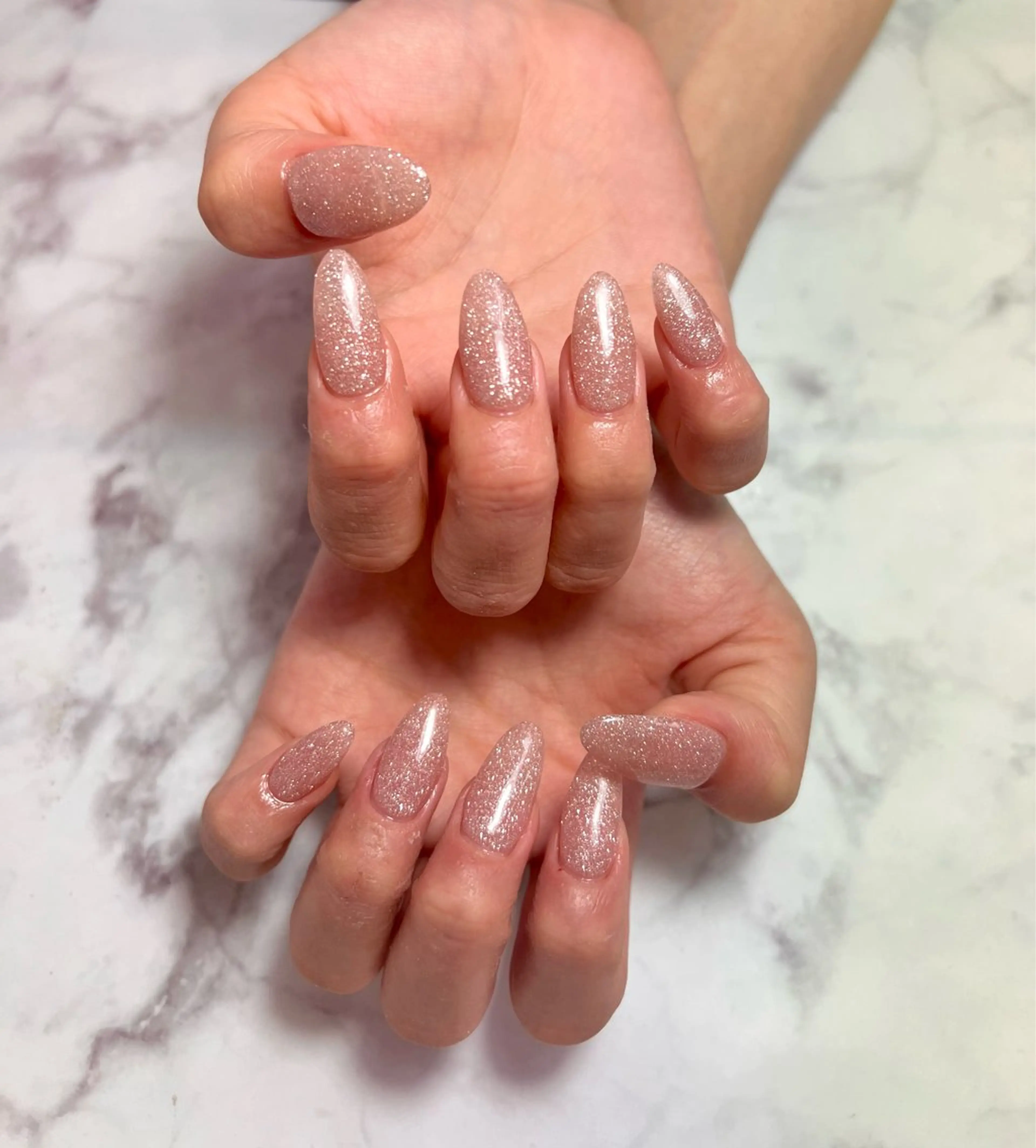 ハンドネイル♡マグネットorフラッシュ(オフなし)の写真