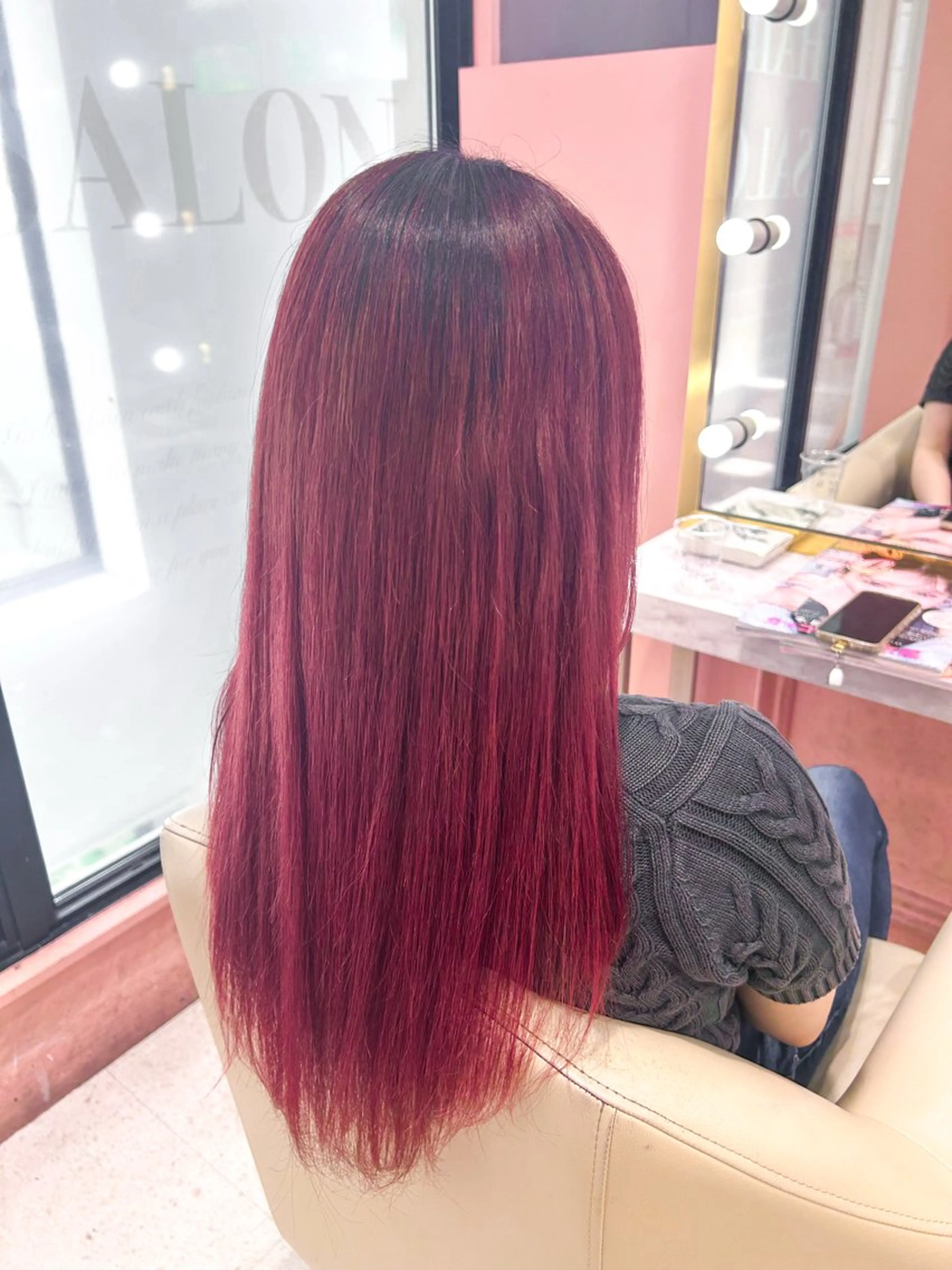 ケアカラーの写真