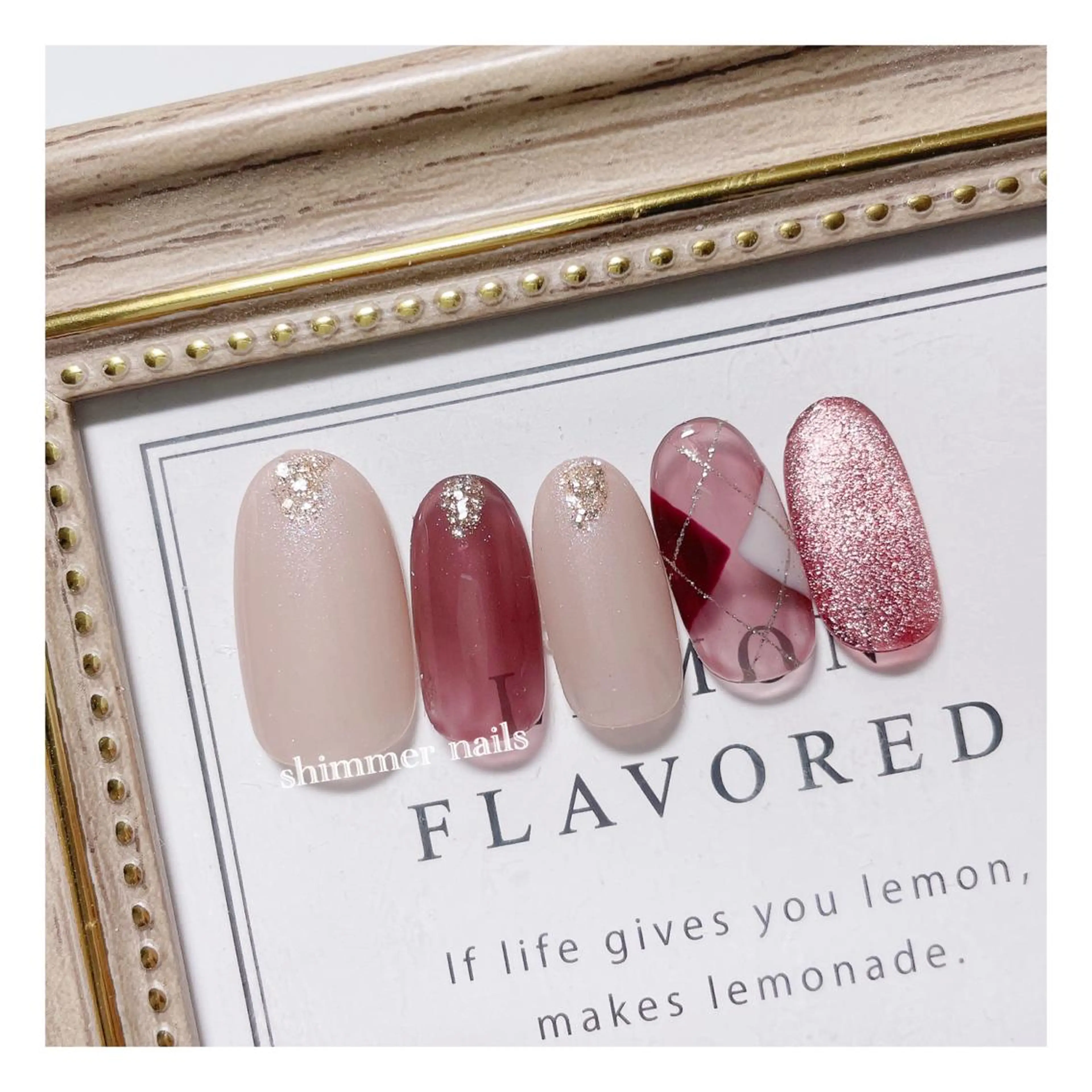 ネイル shimmer nailsのネイルデザイン