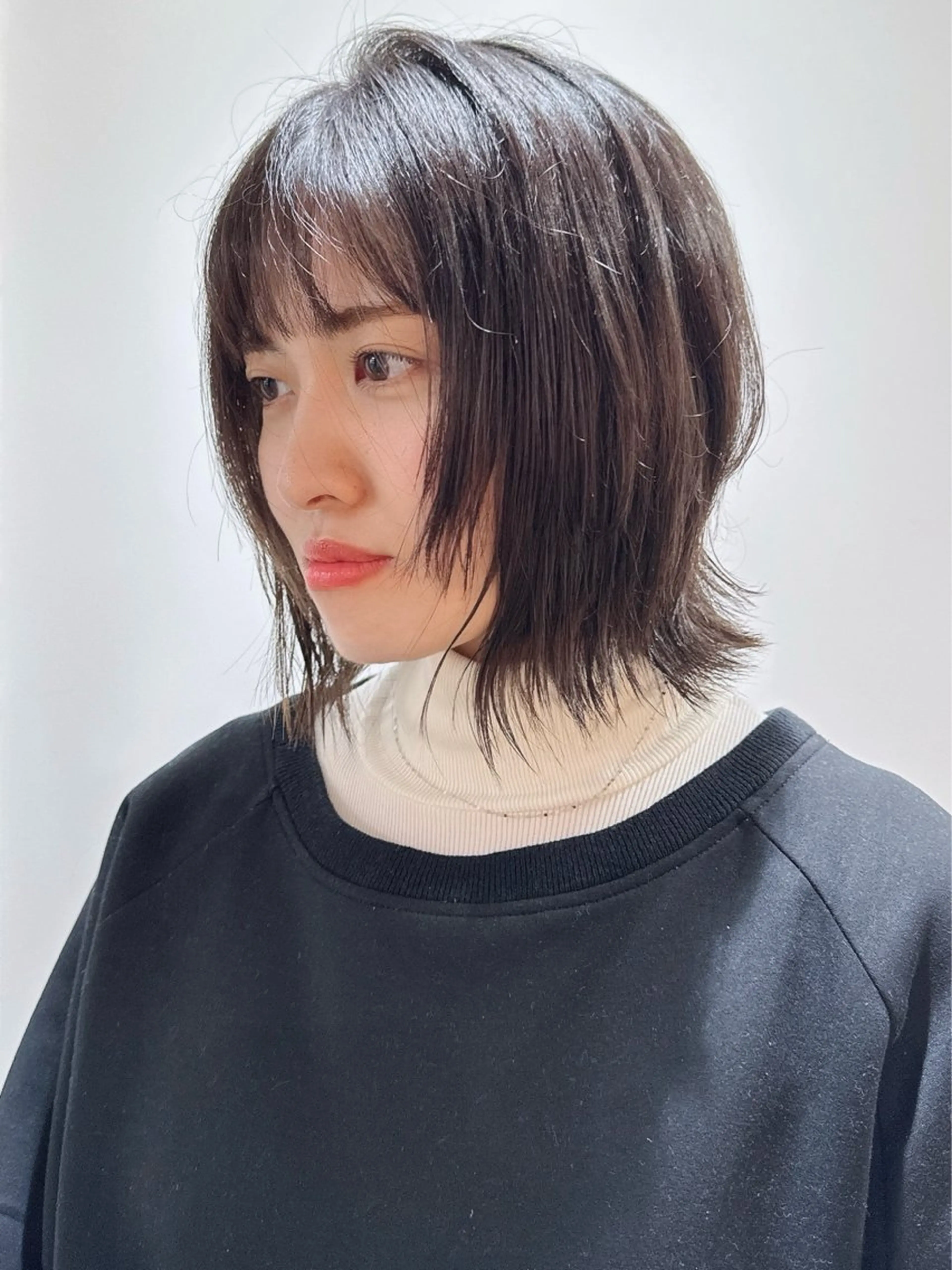 ミディアム モリオフロムロンドン原宿本店所属・ショート/ボブ/ハイ トーン/Nanahaのヘアスタイル