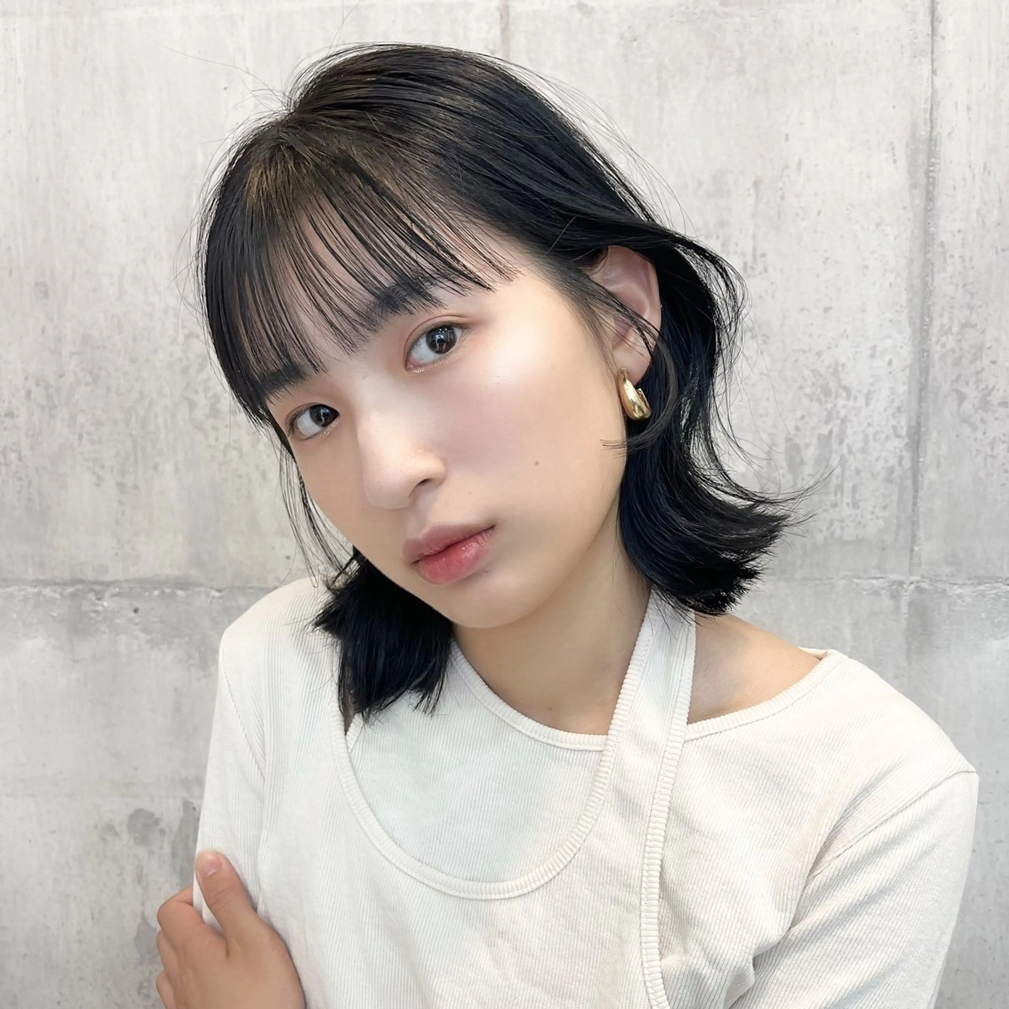 ミディアム カラー channel所属・Natsumi ❤︎のヘアスタイル