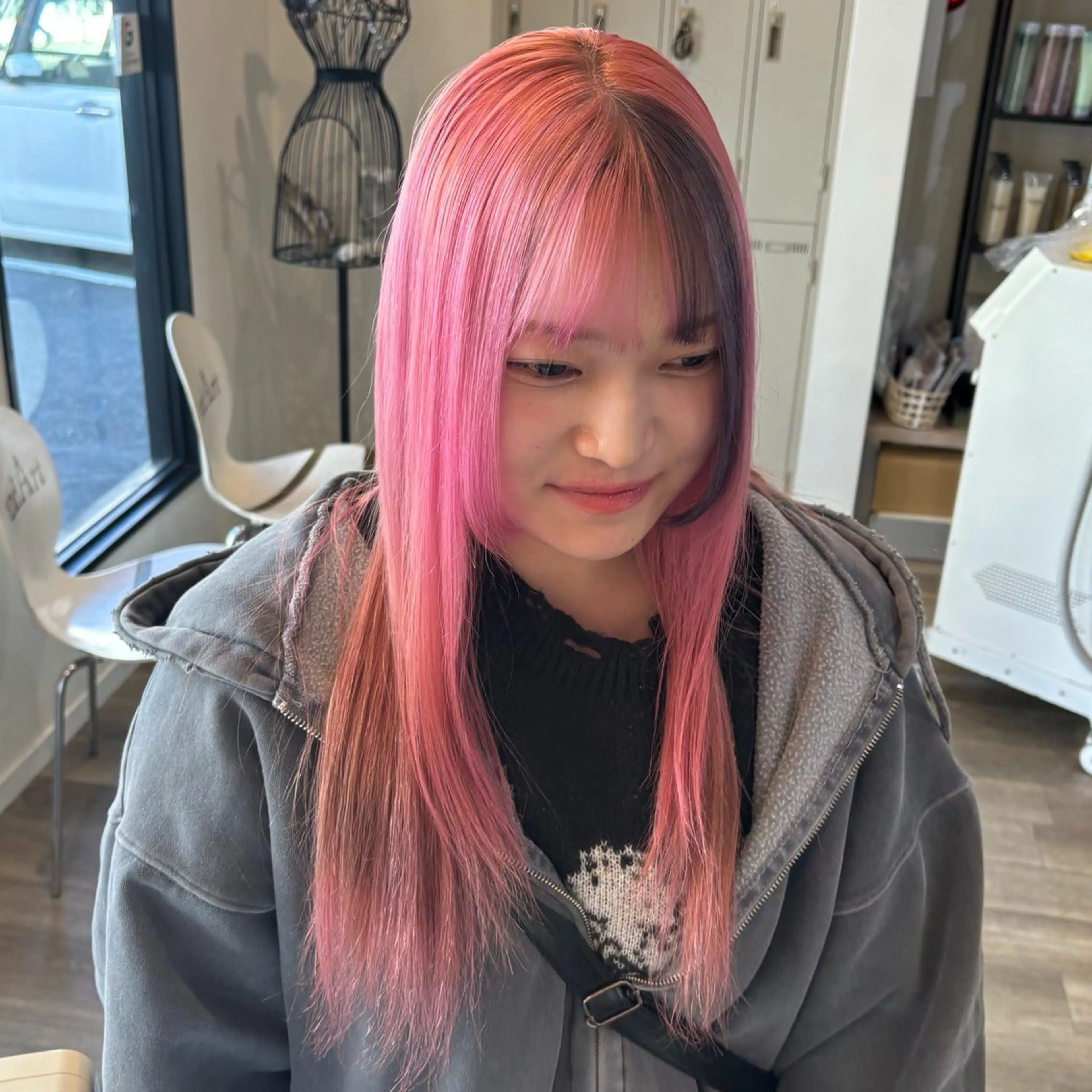 ロング ヘアカラー 🎀ハイトーン/ 艶カラー/夕月🎀のヘアスタイル