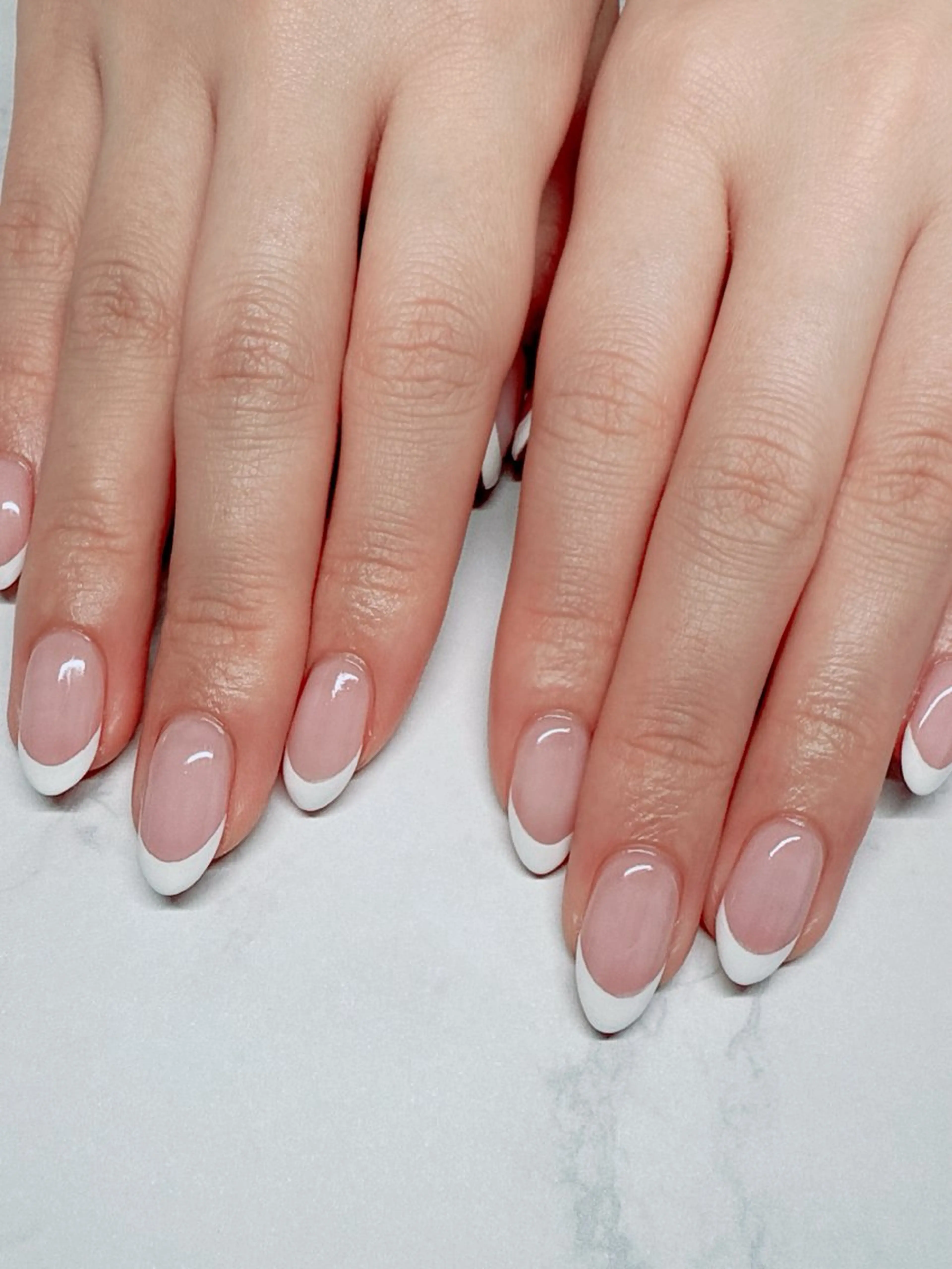 ネイル フレンチネイル ハンドネイル nailist SATO【銀座】のネイルデザイン