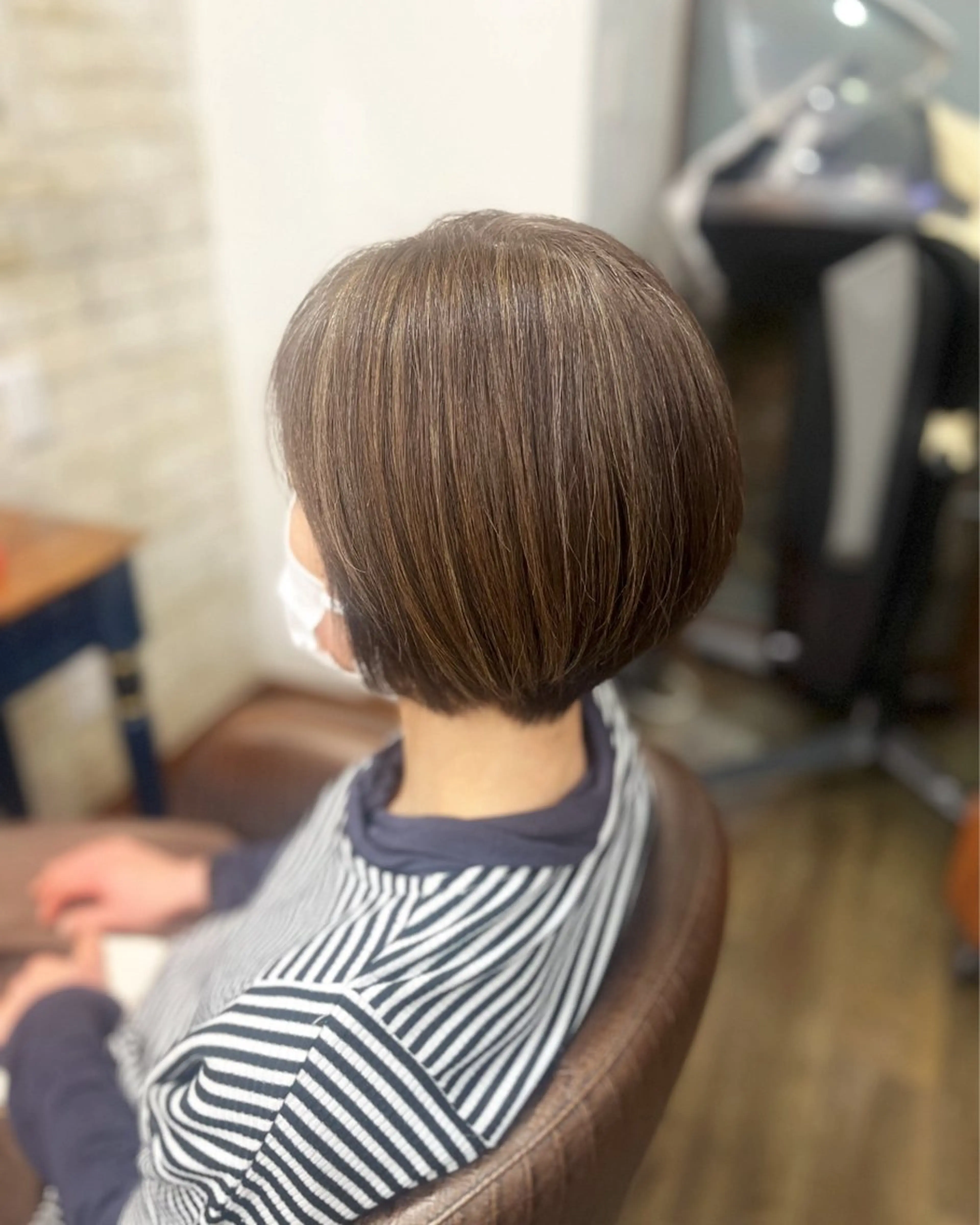 ショート カラー 小顔似合わせカット ┊︎*AYANO*のヘアスタイル