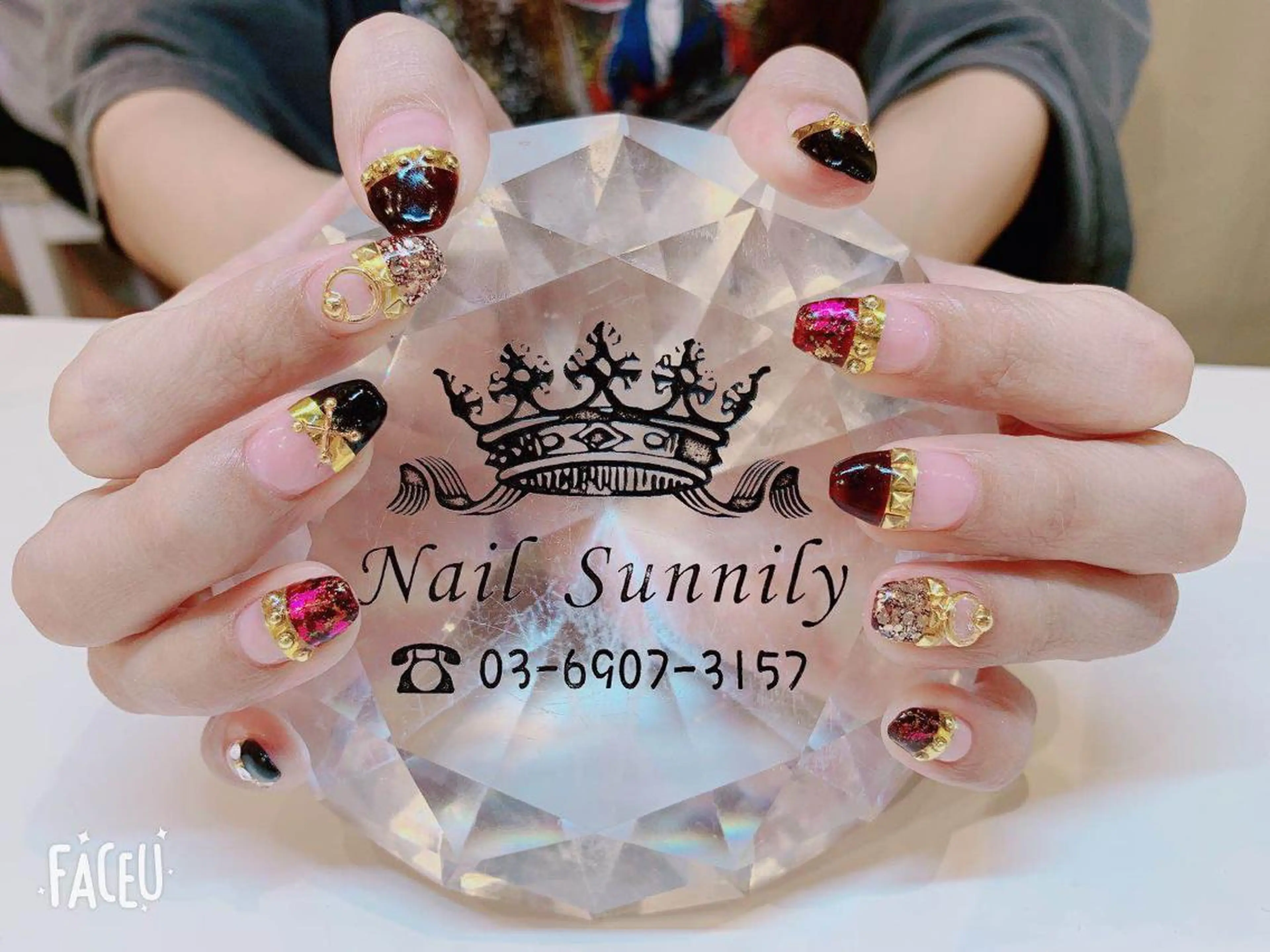 ネイル 長さだし専門店 M2　rikaのネイルデザイン