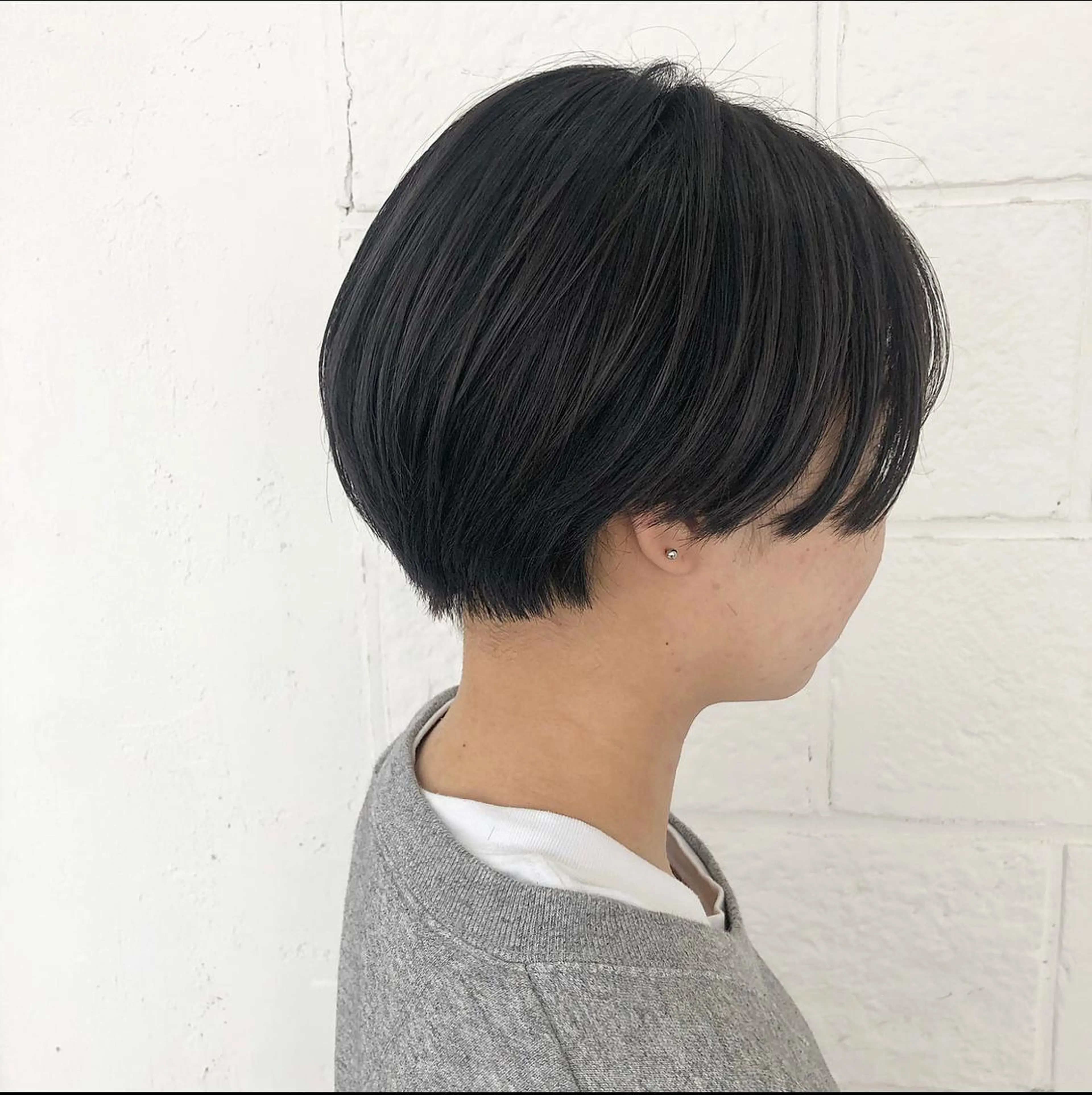 ショート ハンサムショート ショートヘア カット ヘッドスパ NeF所属・miku🌿‬ メンズバレイヤージュのヘアスタイル