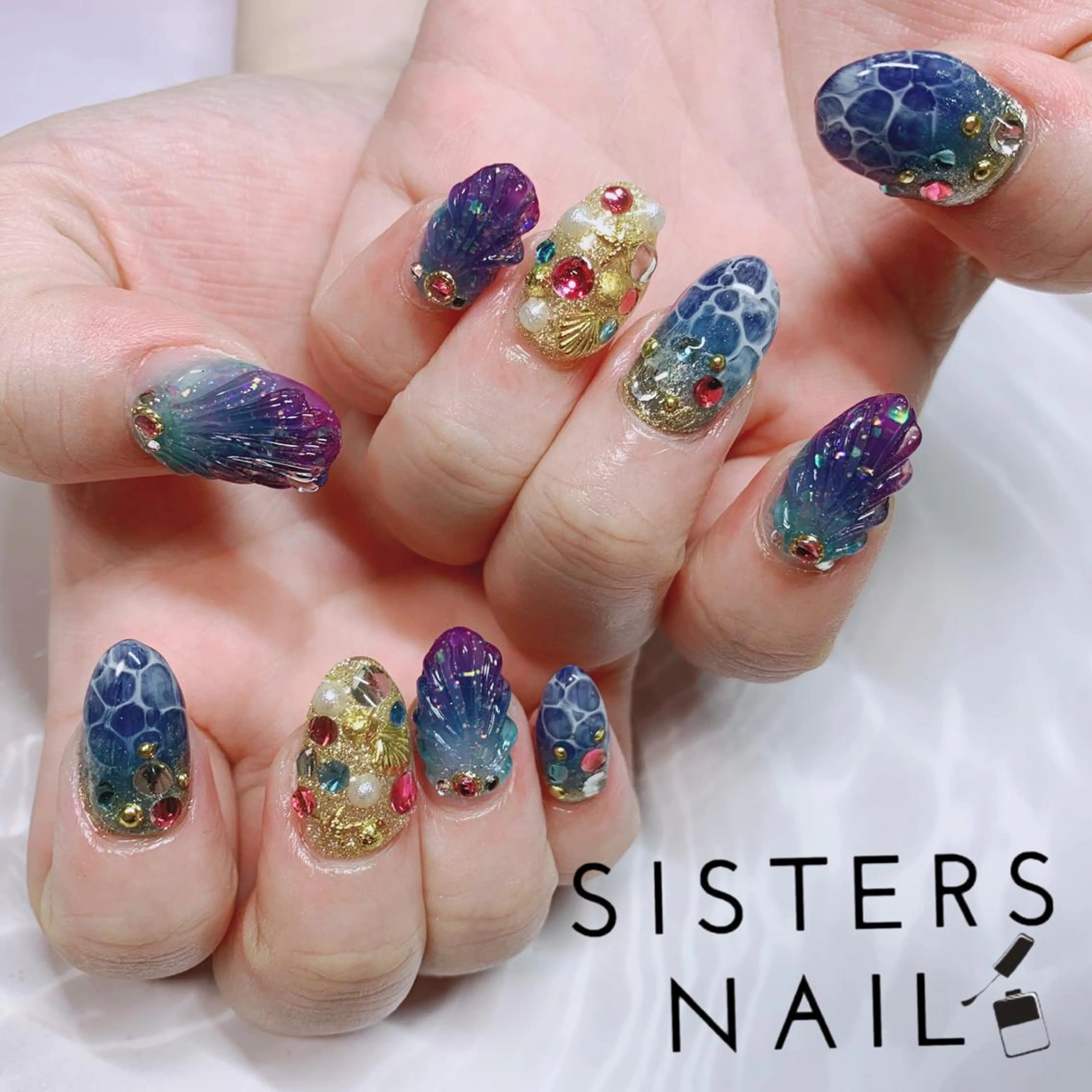 ネイル ハンドネイル ハンドケア sisters nail.fのネイルデザイン