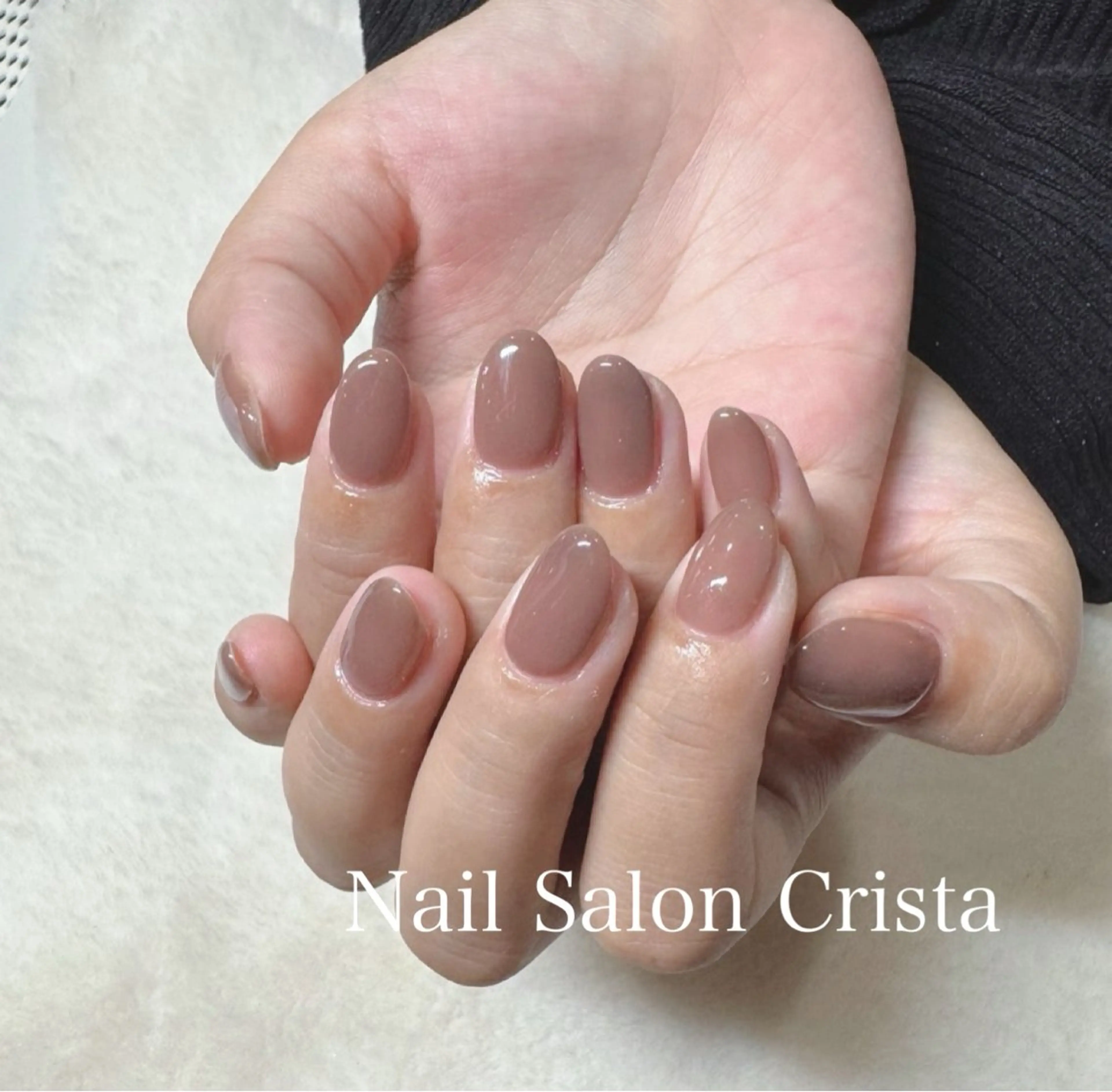 ネイル フットネイル ジェルネイル マグネットネイル オフィスネイル ワンカラーネイル NAILSALON CRISTA所属・🤍CRISTA yui🤍のネイルデザイン