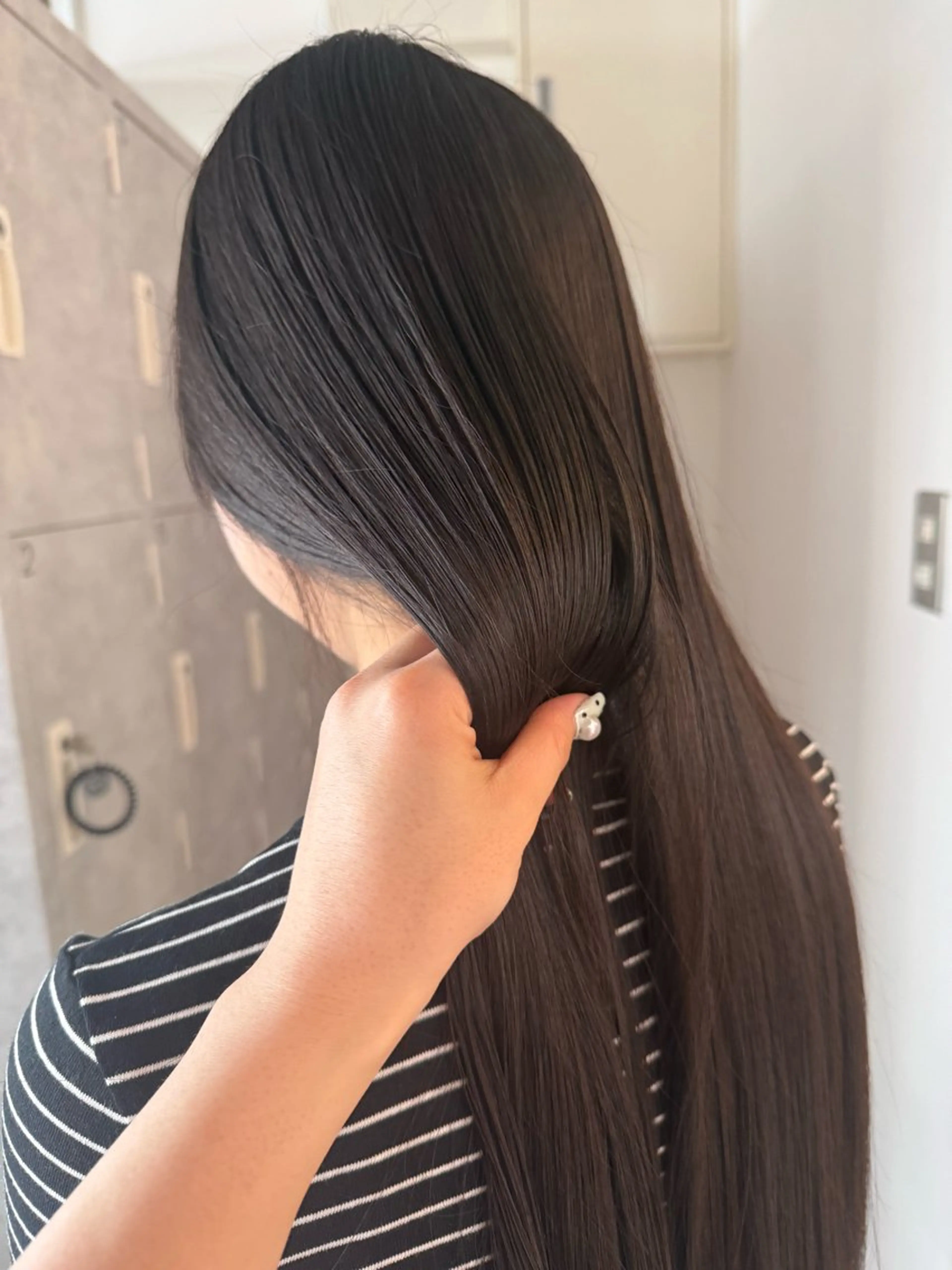 ロング トリートメント 艶カラー/パーマ/ ‎kanahaʚଓ⋆のヘアスタイル