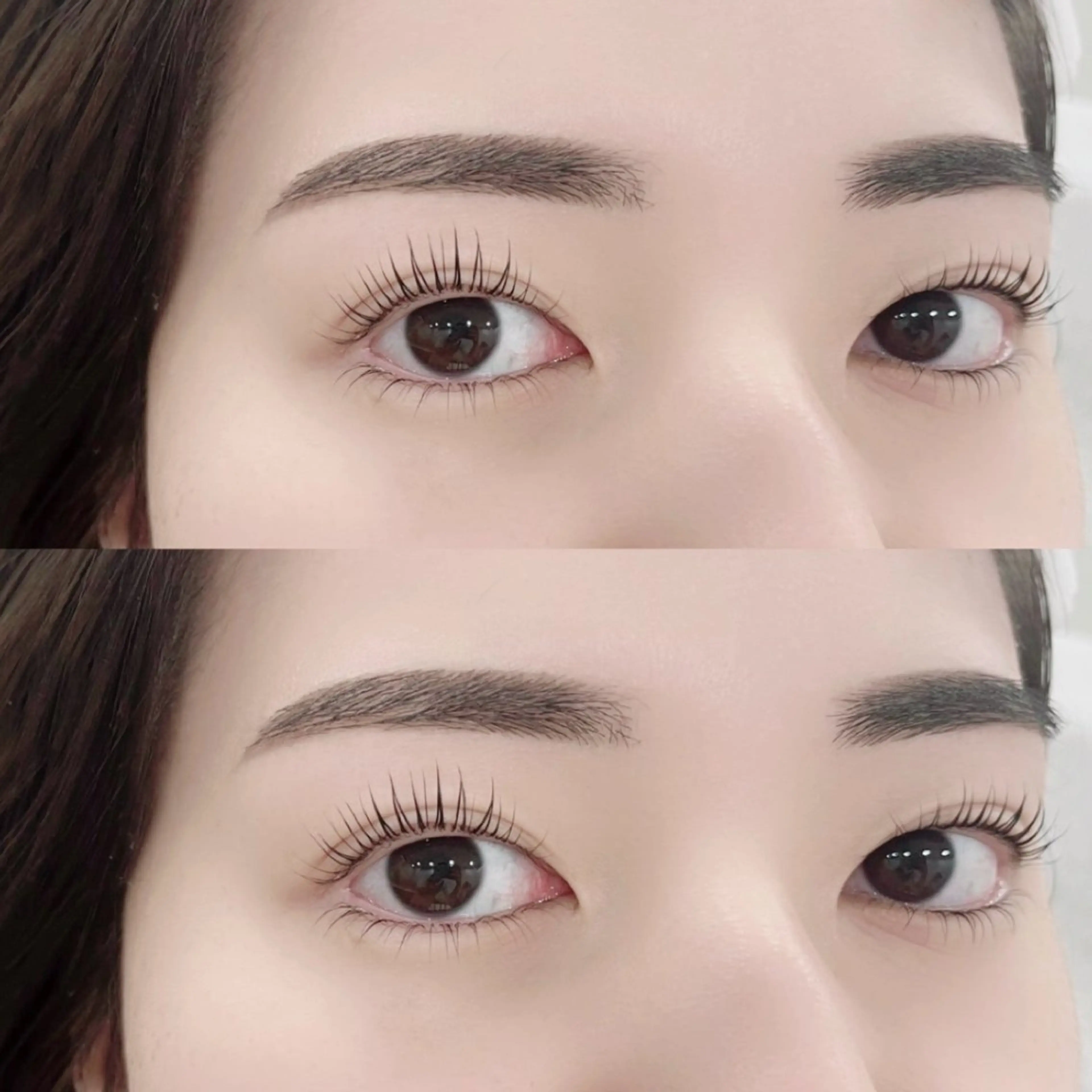 【ミニモ学割】👩🏻‍🎓眉ワックス＆ラッシュリフト🩶の写真