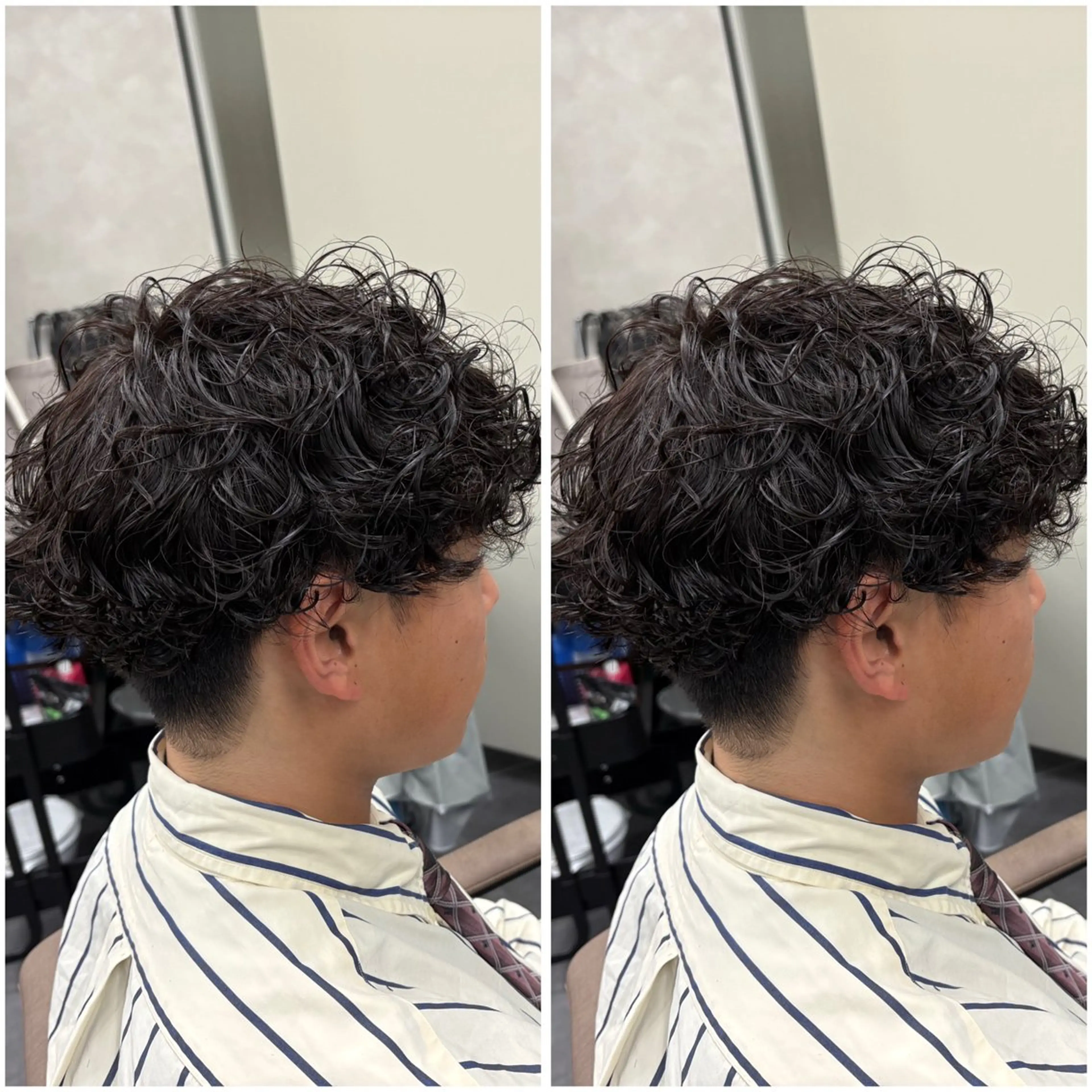 パーマ カット パーマ 森島 愛梨のヘアスタイル
