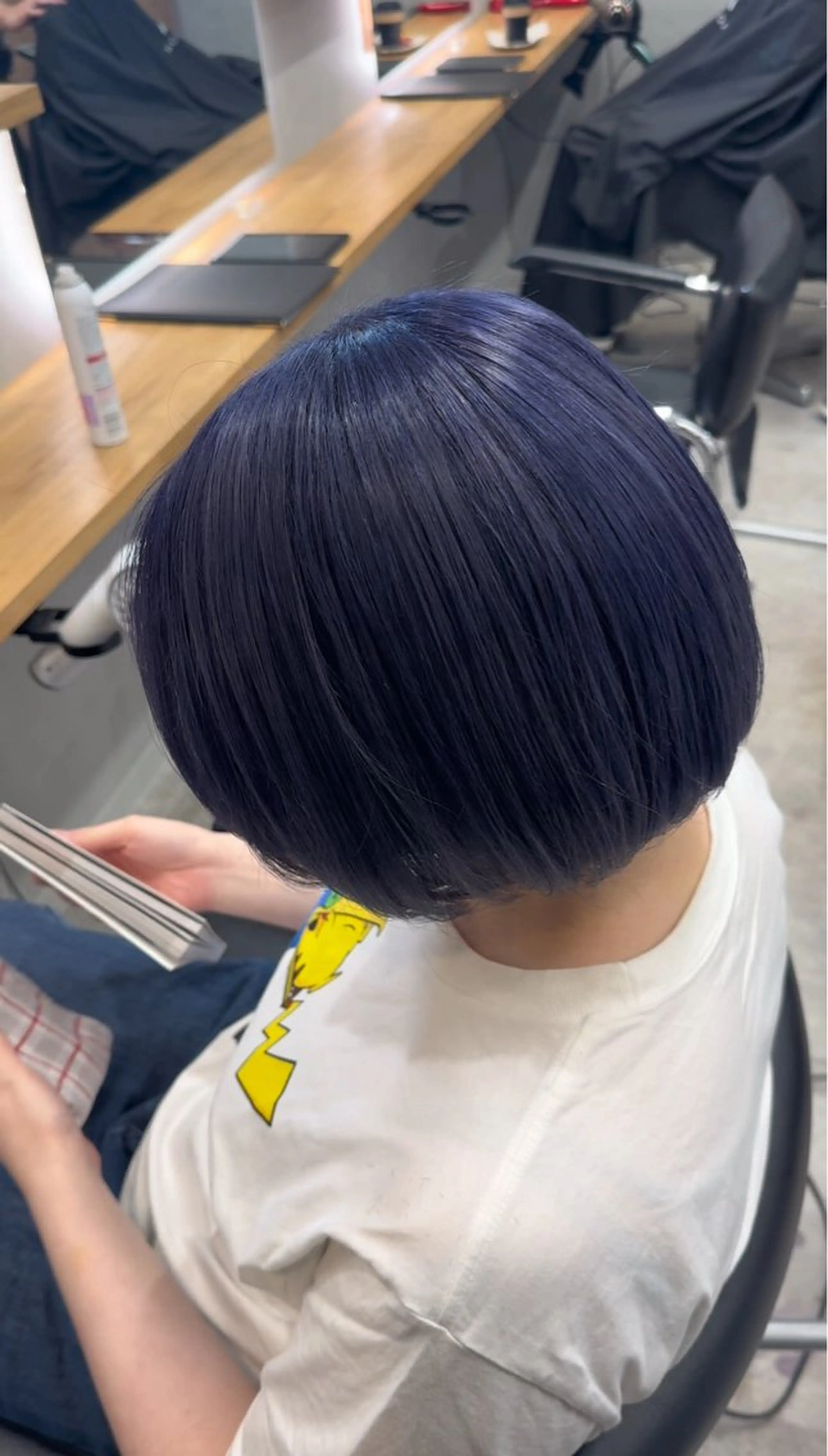 ミディアム 🌟YUYA/寒色/ エクステ/ハイトーンのヘアスタイル
