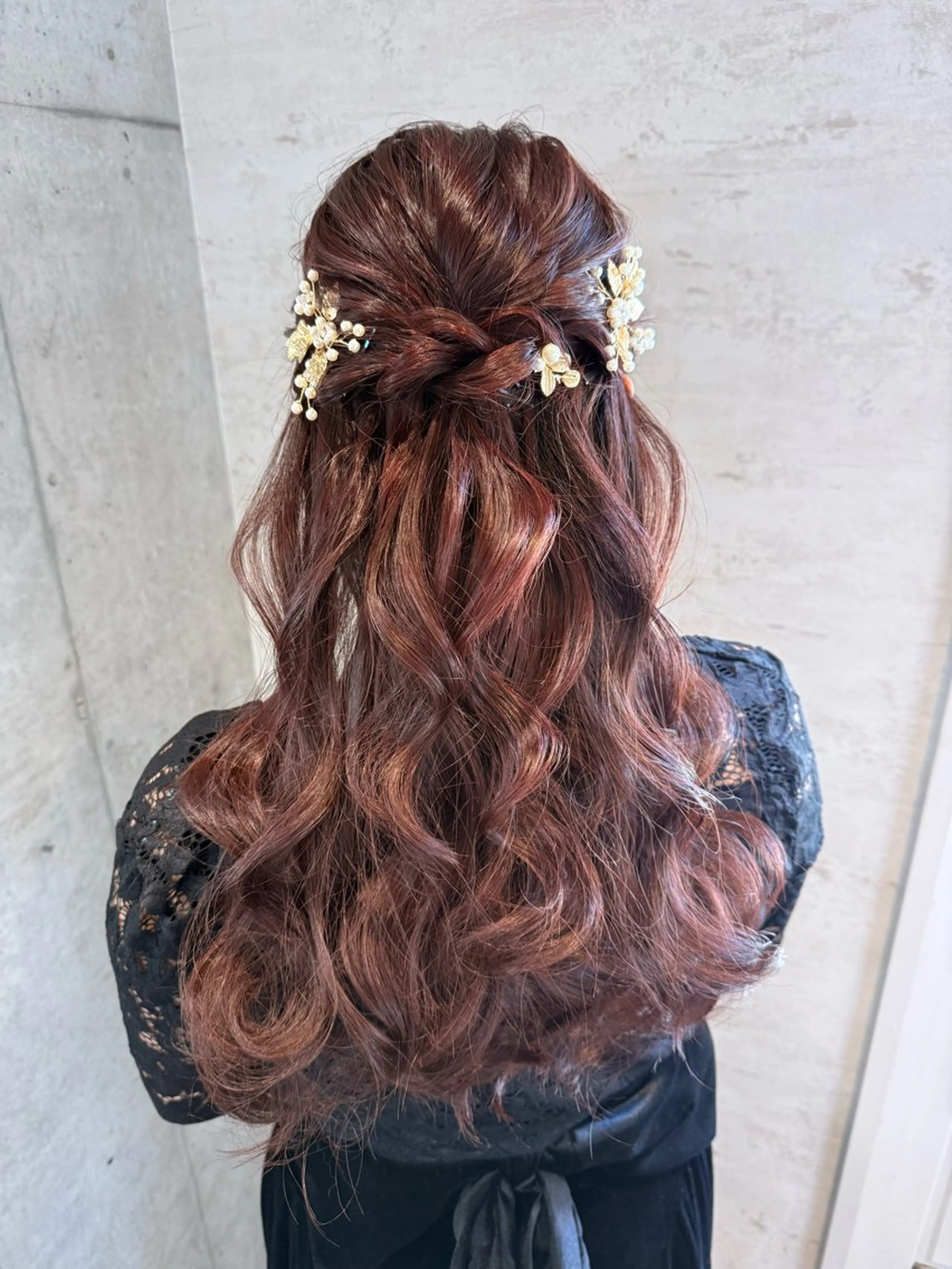 ヘアアレンジ ヘアセット 女性に人気♪ はやしほのかのヘアスタイル