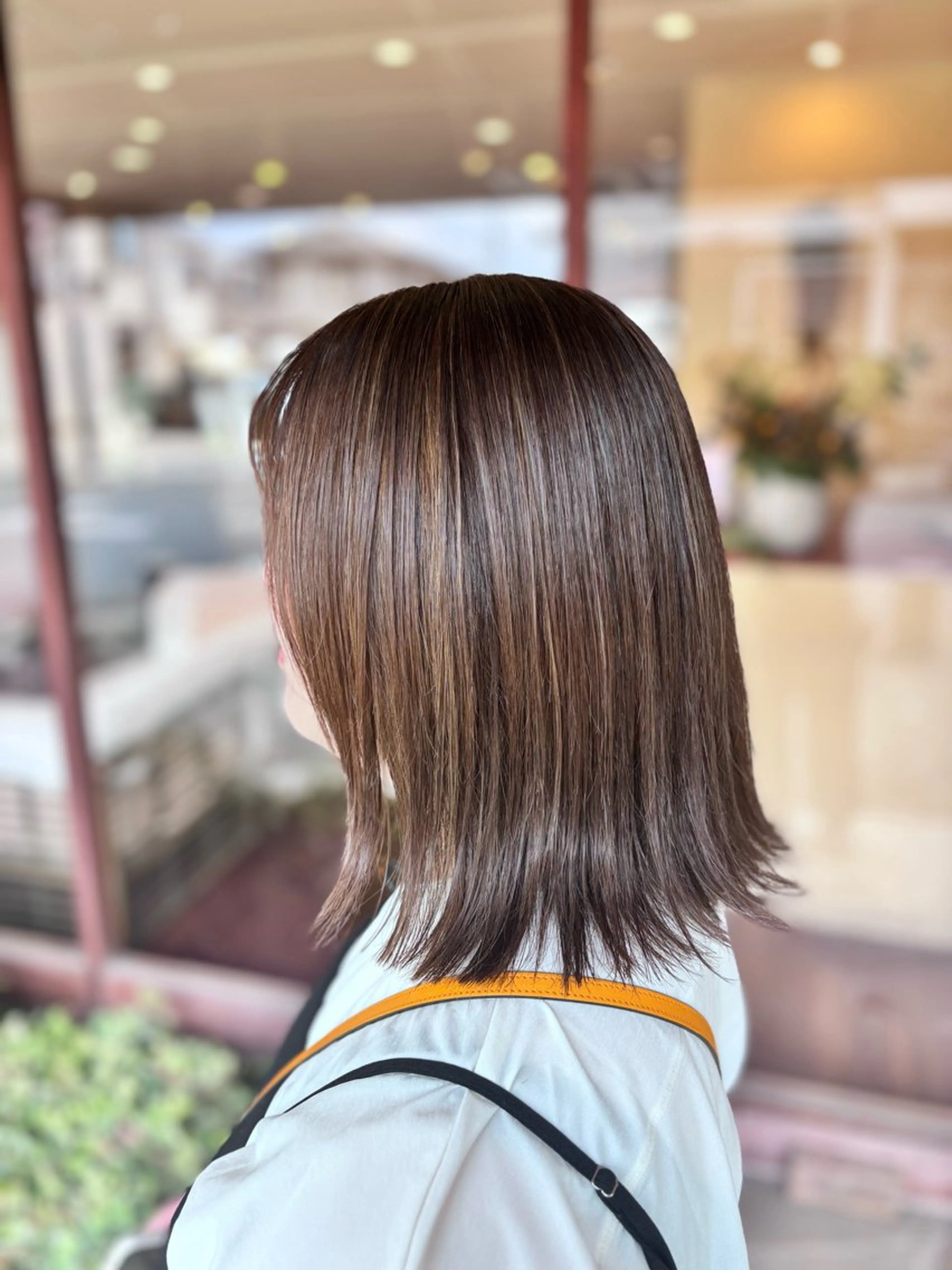 ミディアム ALPHA りくやのヘアスタイル