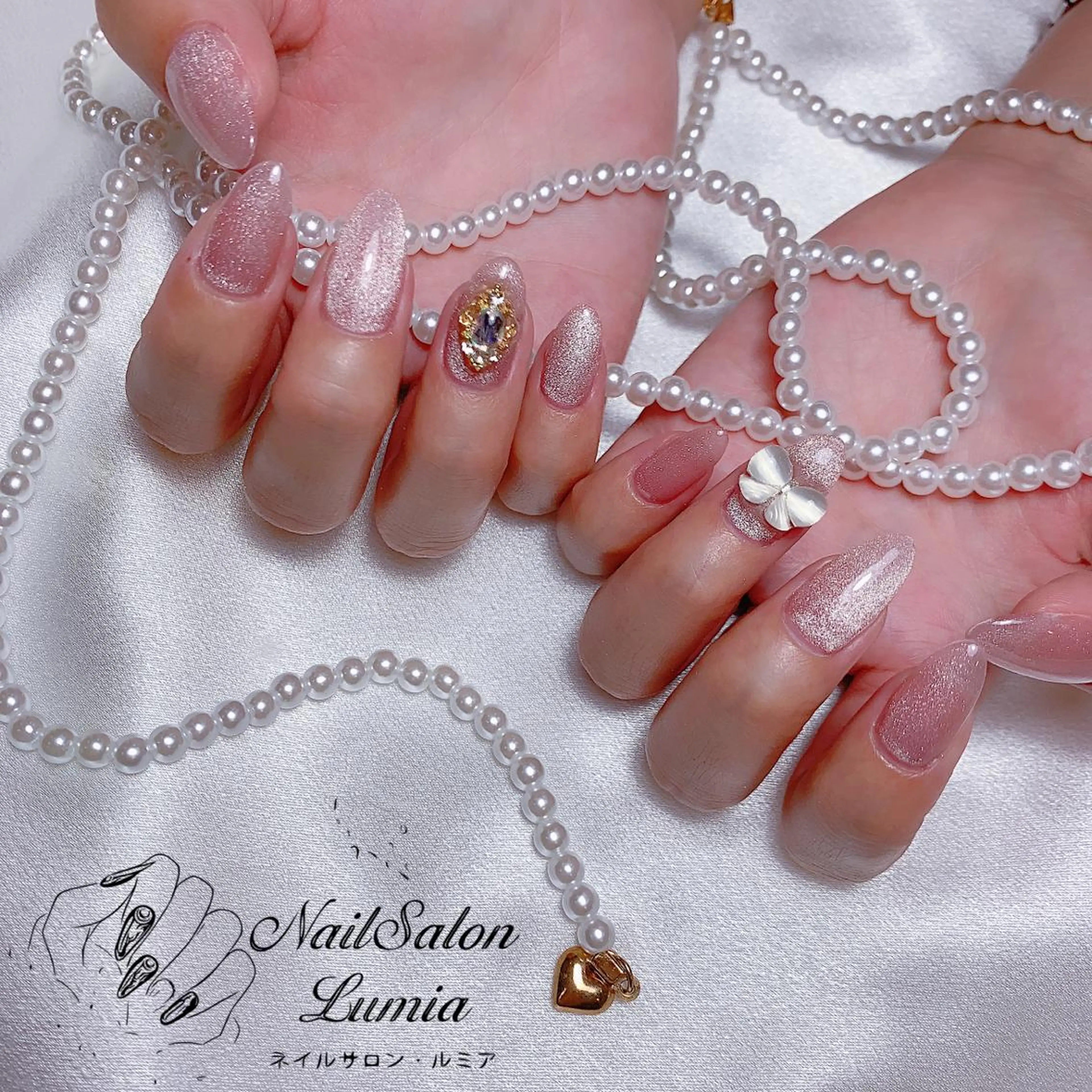 ネイル ハンドネイル ネイルサロン ルミア Lumia 店長のネイルデザイン