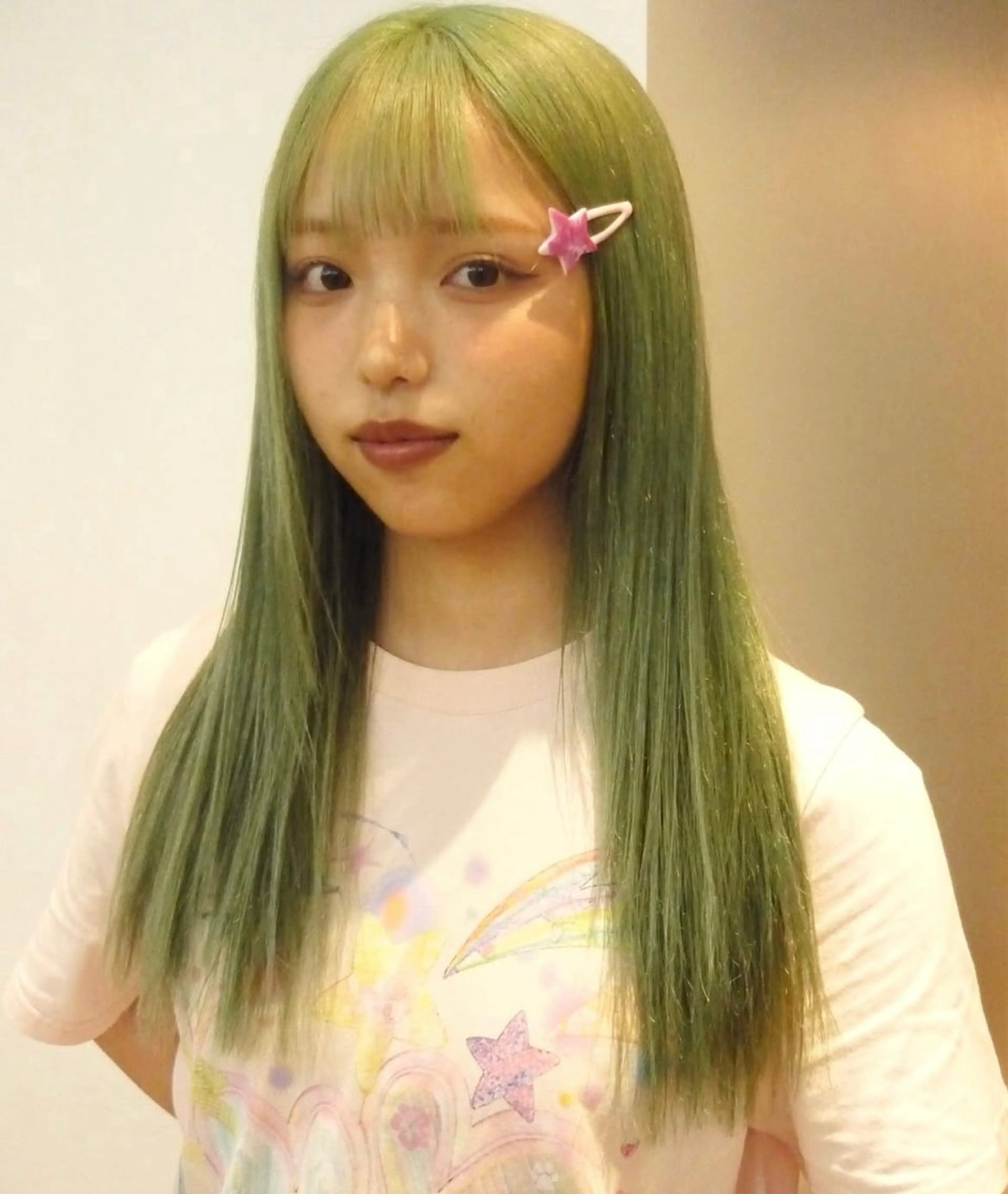 カラー ヘアカラー ハッシュレイヤー/ ハイトーン/senaのヘアスタイル