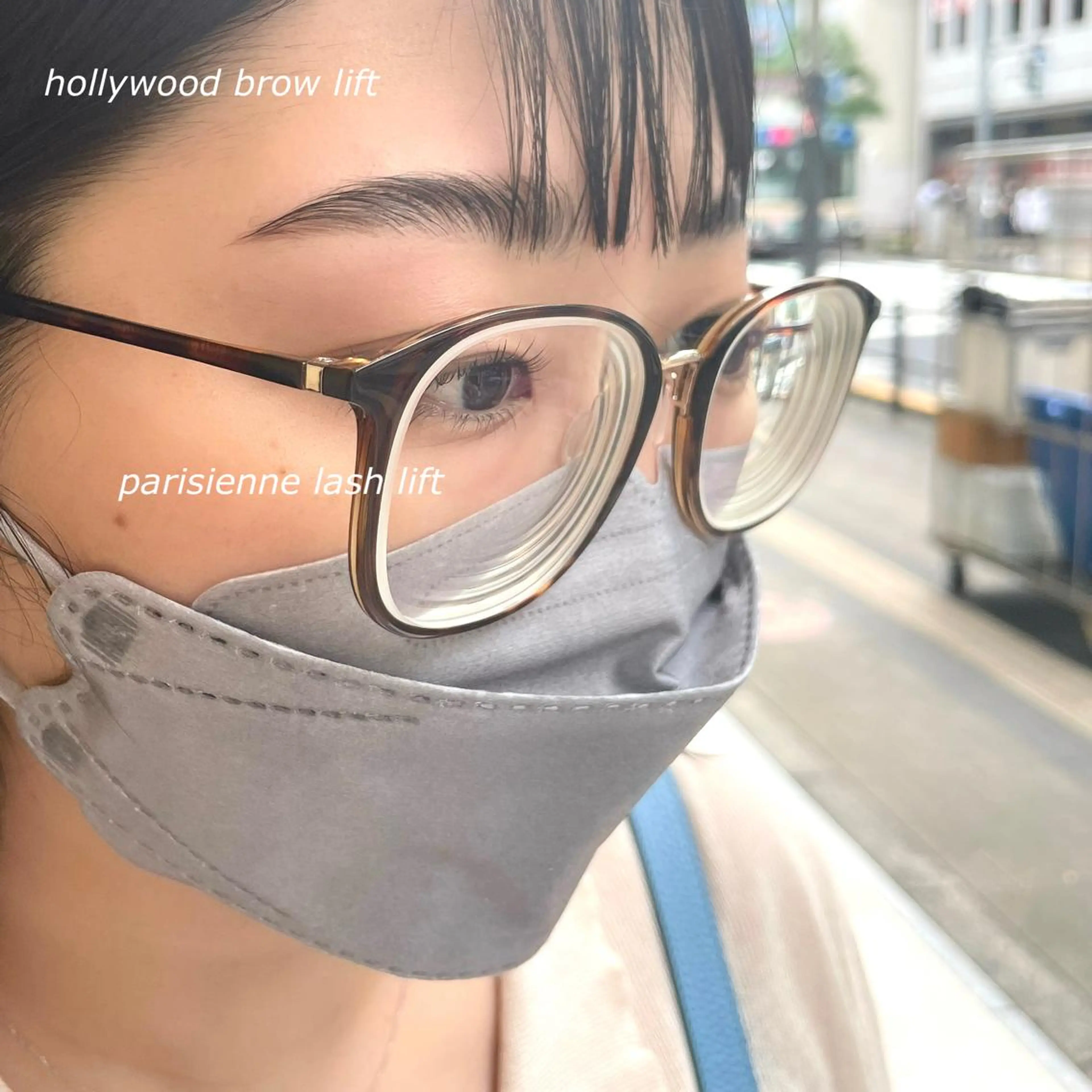 マツエク・マツパ アイブロウ ハリウッドブロウリフト パリジェンヌラッシュリフト GO TODAY SHAiRE SALON Vellmie店所属・吉祥寺kasumi 🌛eye/browのマツエク・マツパデザイン