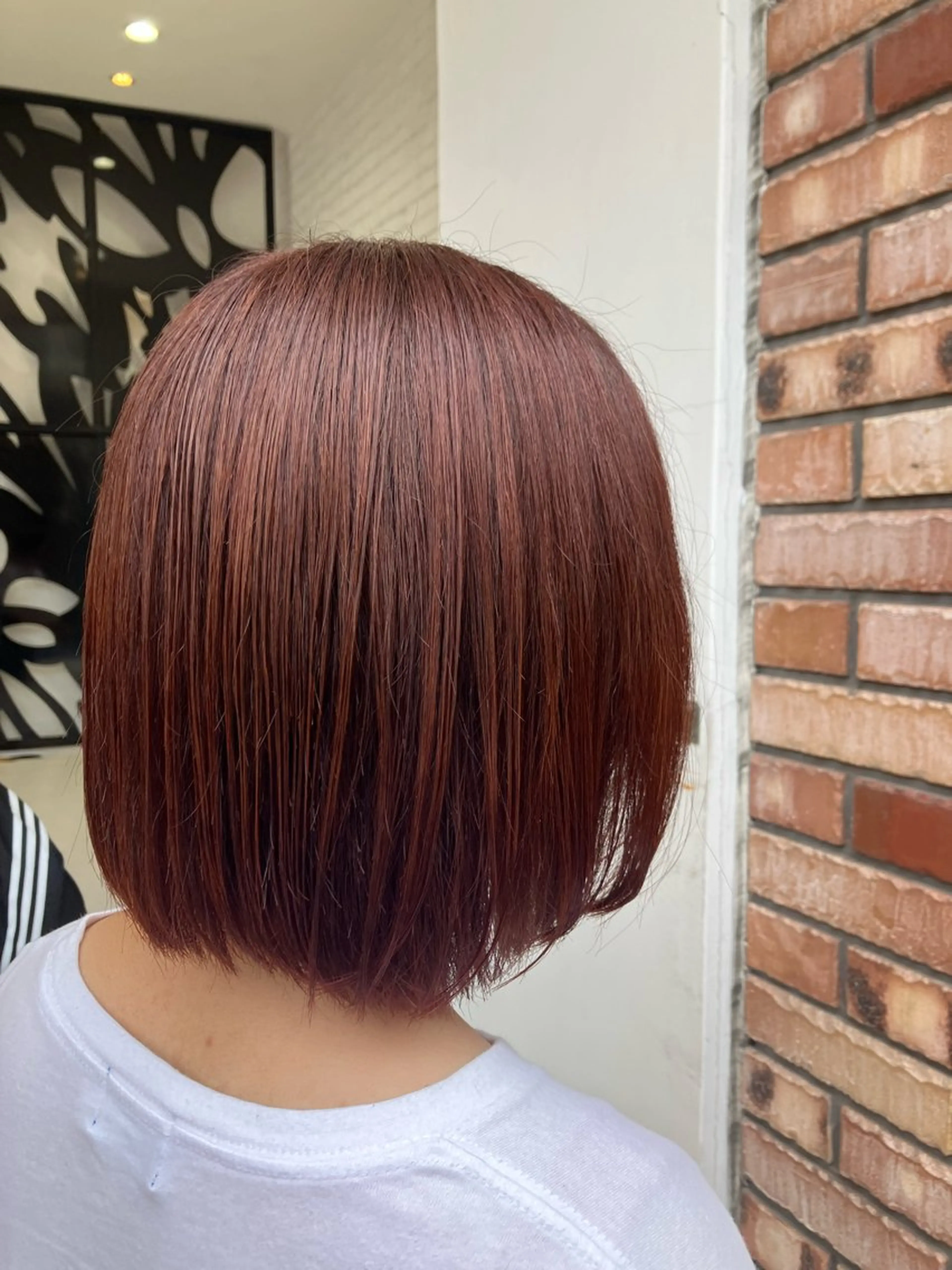カラー ワンカラーカラー 口石 ひかるのヘアスタイル