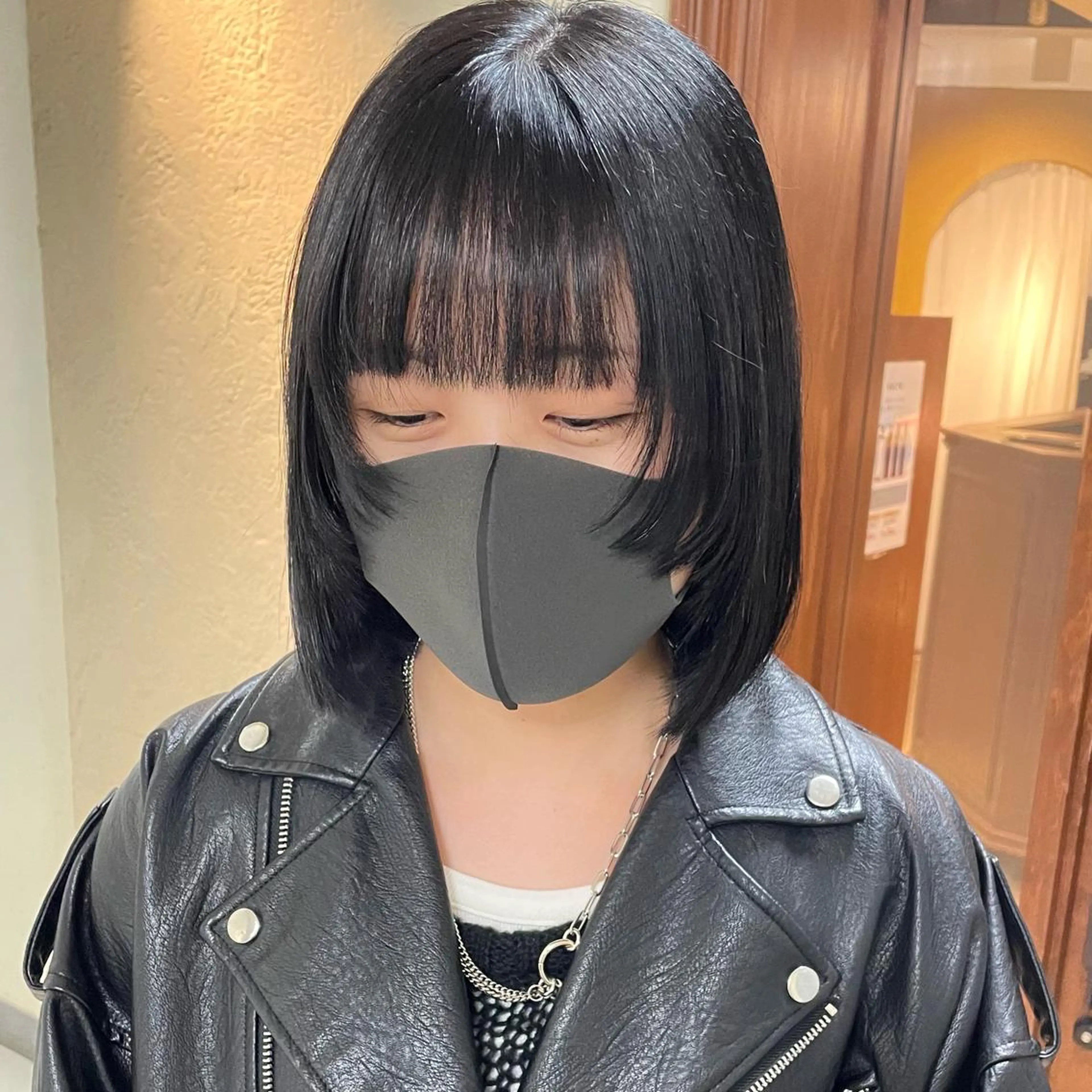 ミディアム カラー ヘアアレンジ maoブリーチ無し 似合わせカラーのヘアスタイル