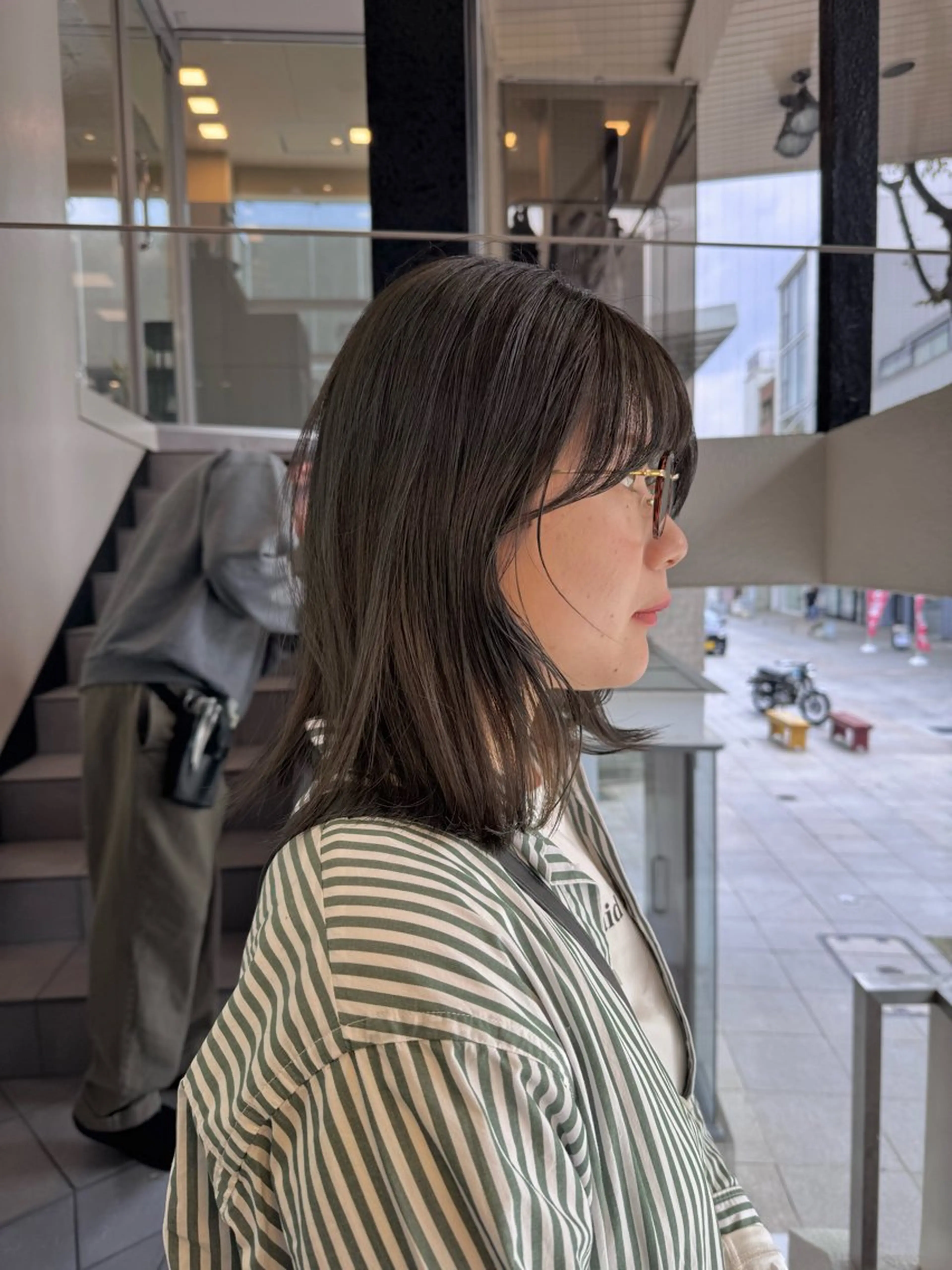 ショート カラー カット ヘアカラー KOHNO/ブリーチ なし/透明感カラーのヘアスタイル