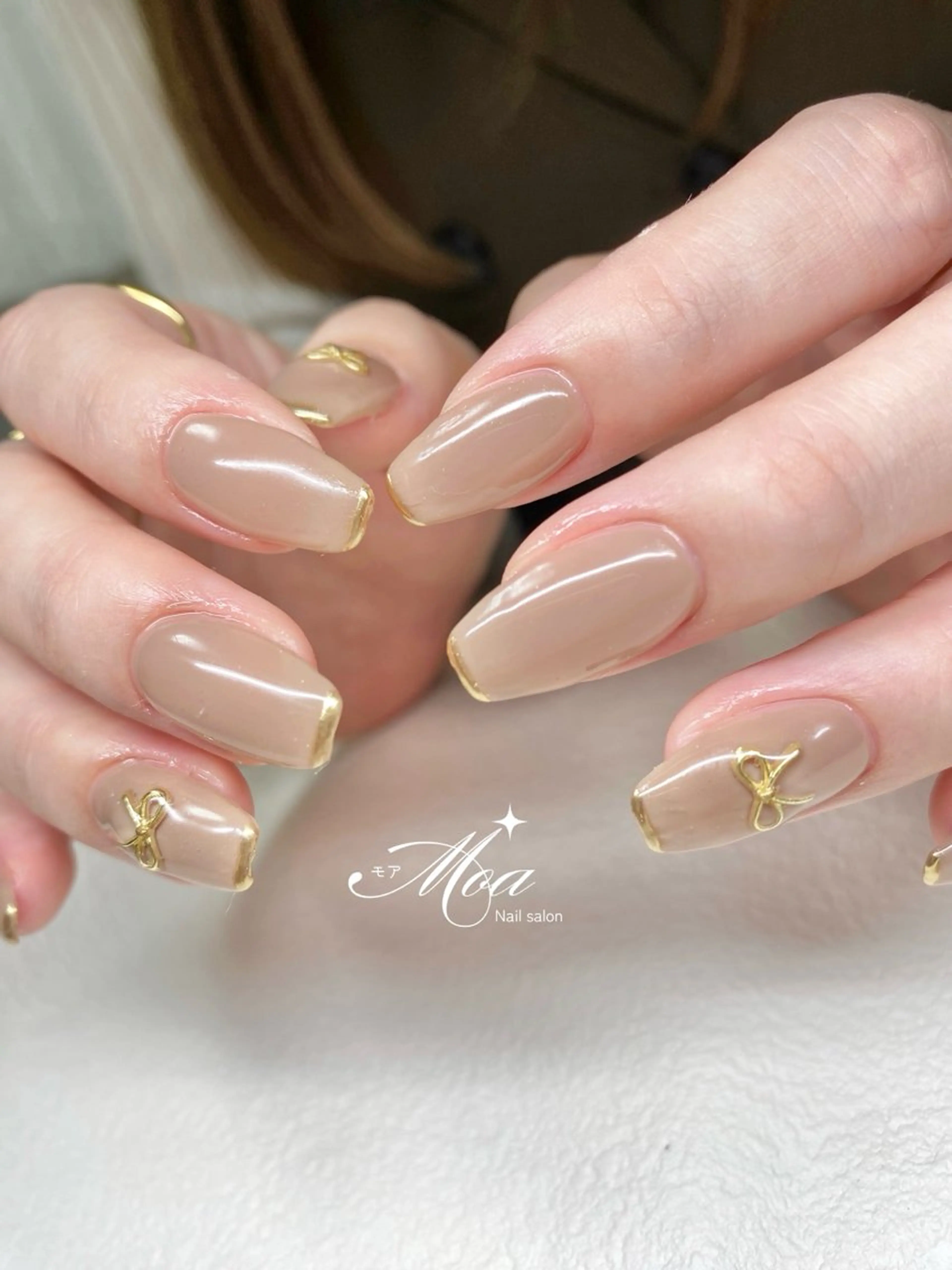 ネイル ミラーネイル ハンドネイル モア 錦糸町のネイルデザイン