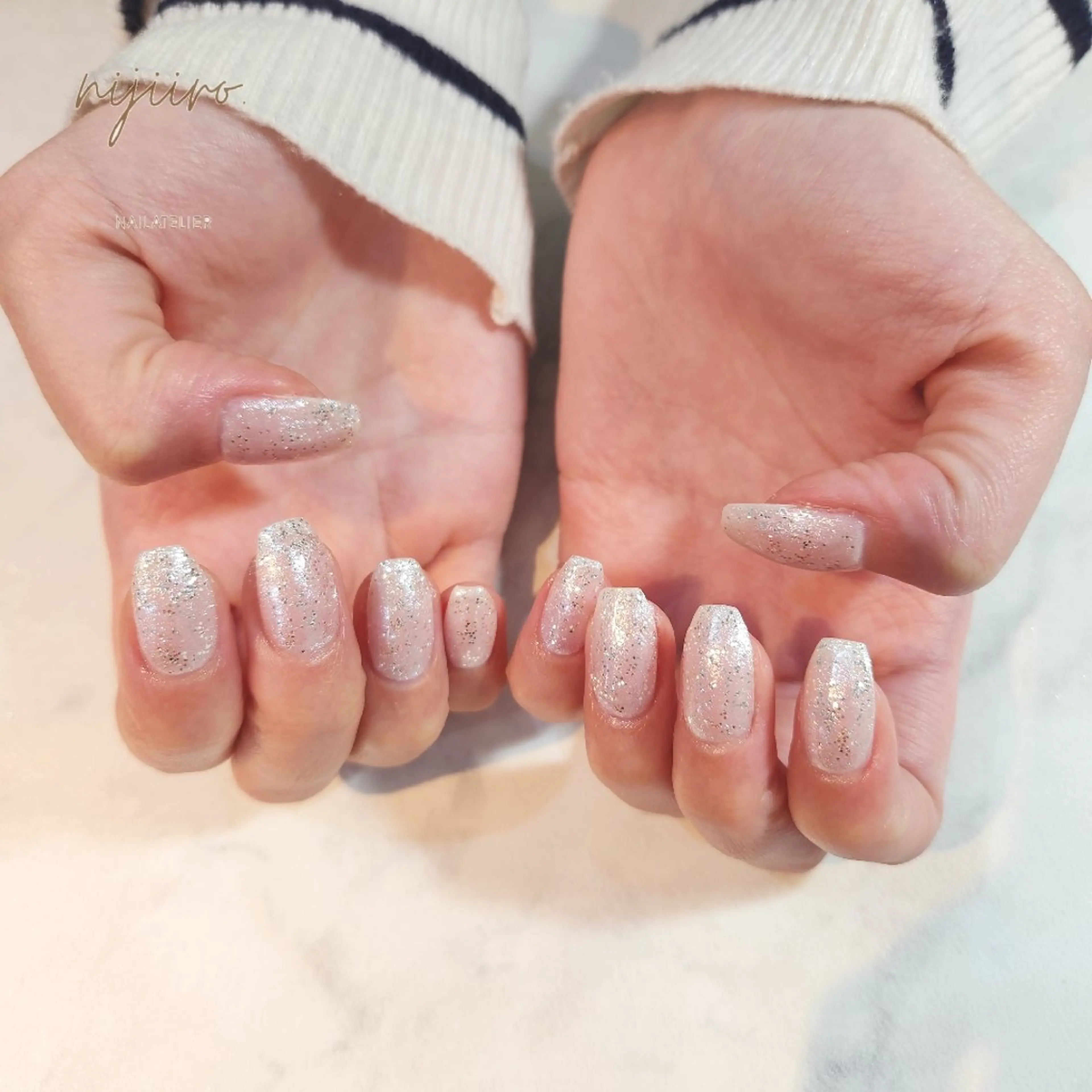 ネイル ハンドネイル nailatelier nijiiro.所属・nijiiro🌈 サトウのネイルデザイン