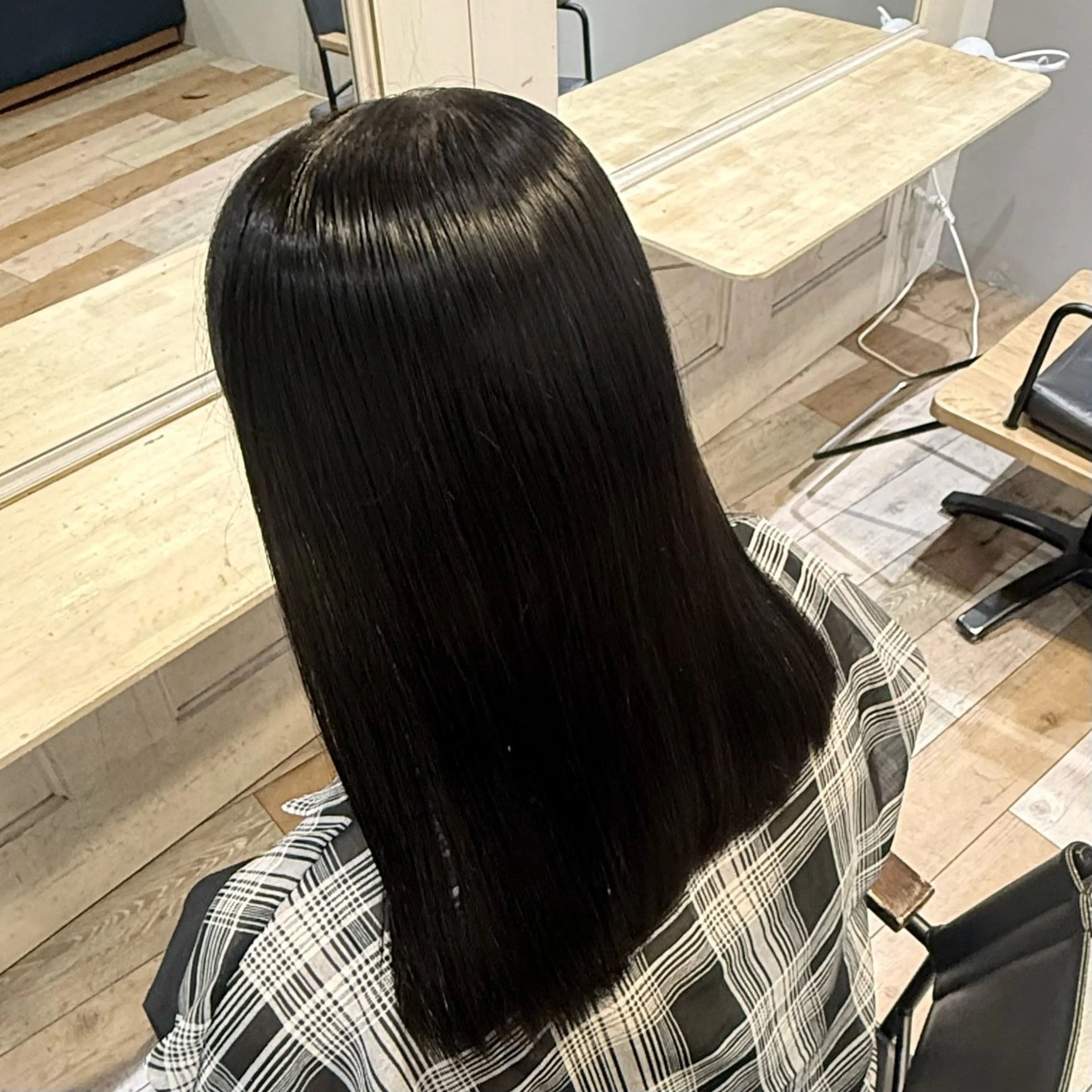 ロング くせ毛 髪質改善 縮毛矯正 トリートメント 酸熱トリートメント トリートメント LOVELEY所属・ゆうな🎀/池袋 /LOVELEYのヘアスタイル