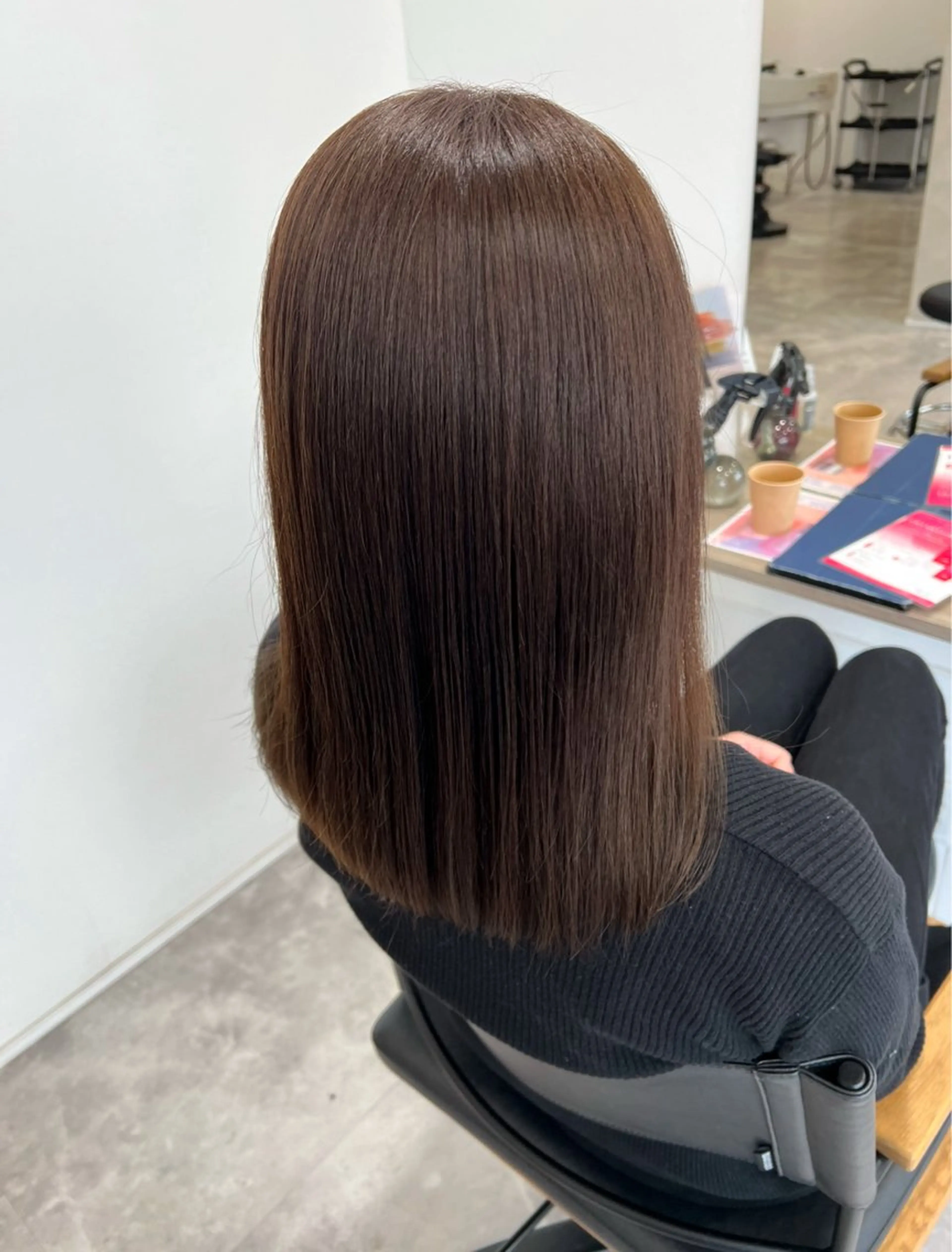 ミディアム 透明感/レイヤー💎 髪質改善/希美のヘアスタイル