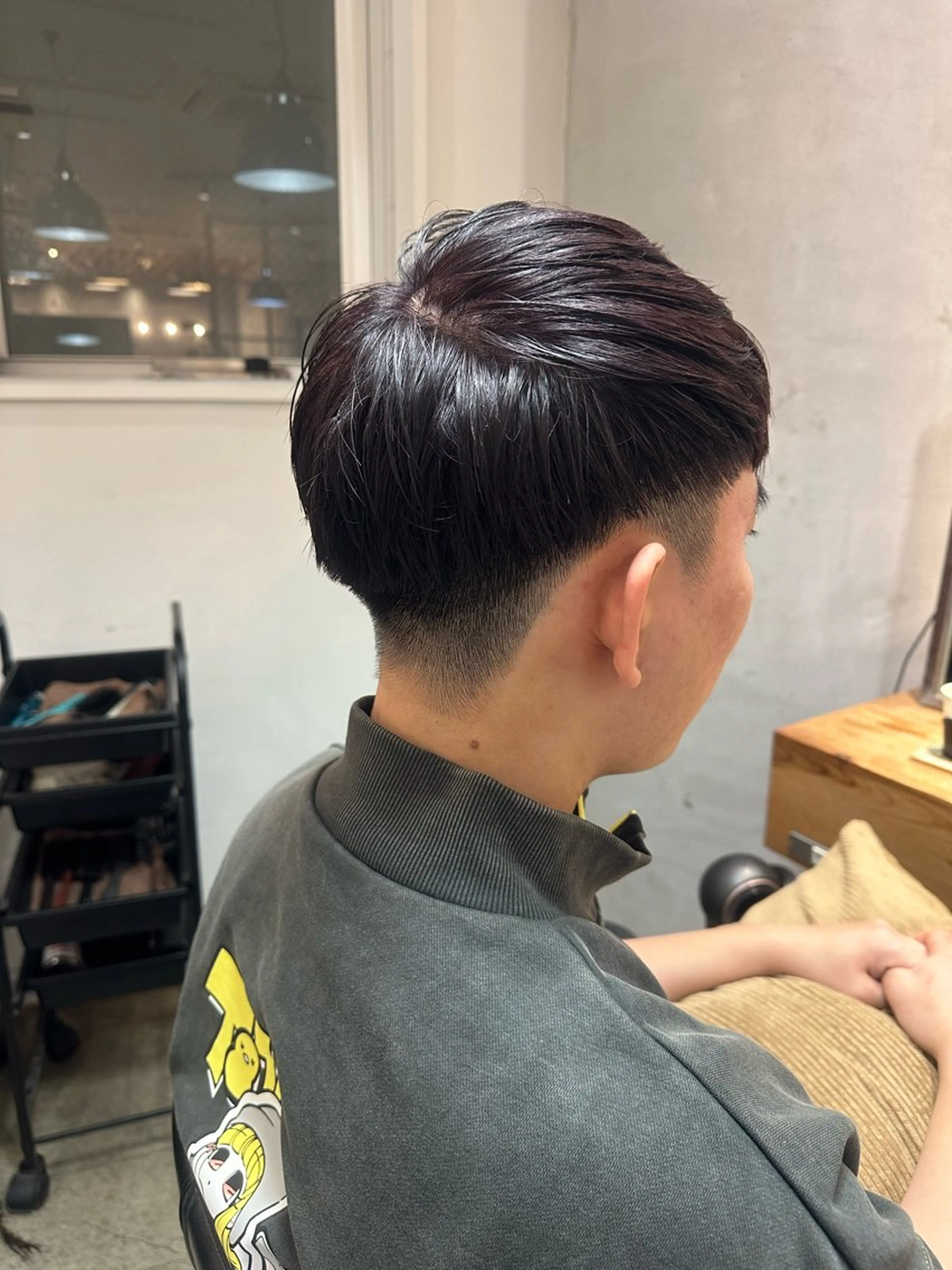 カラー メンズ カット ブリーチカラー/ 透明感/aika¨̮のヘアスタイル