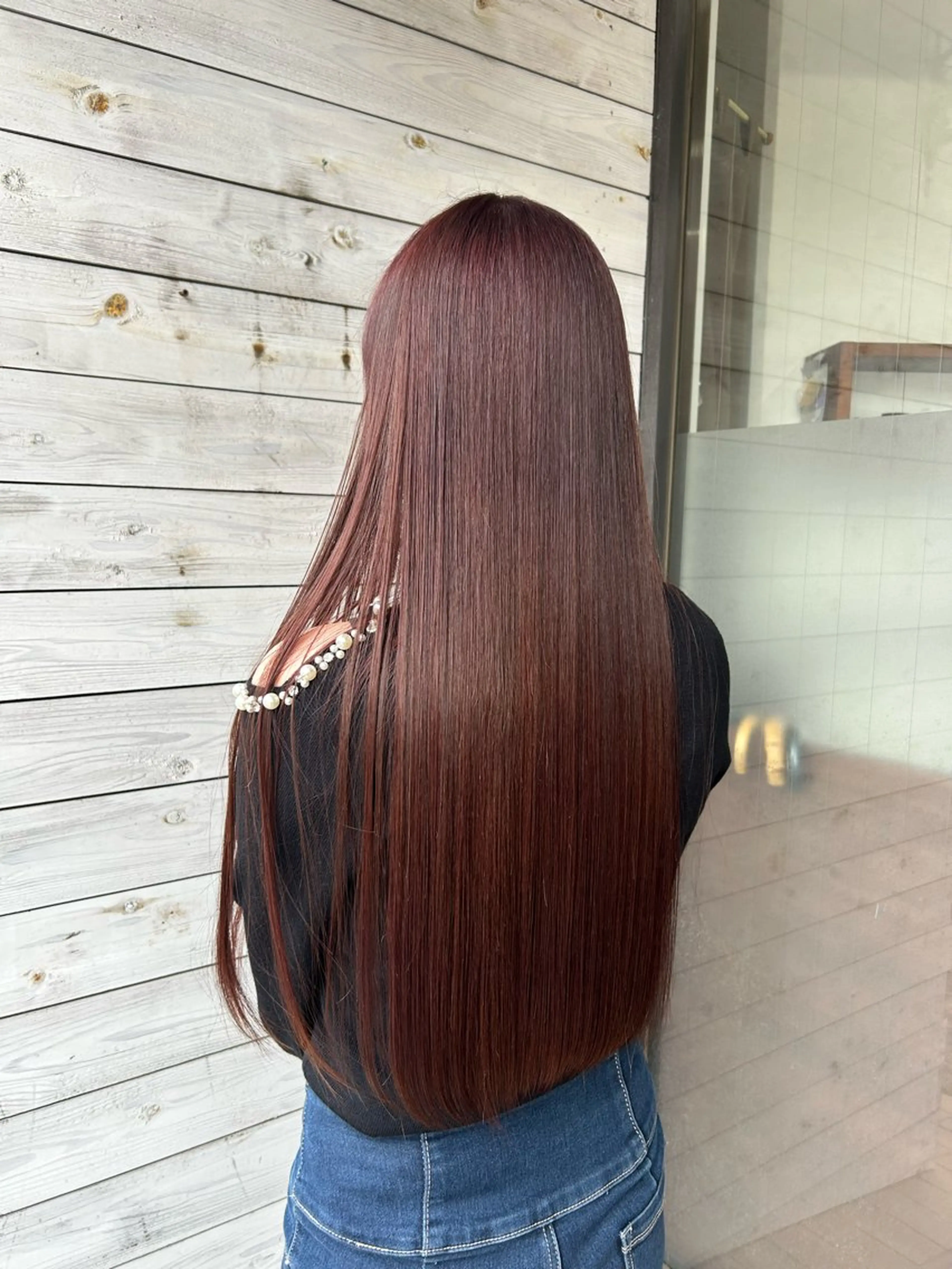 カラー ブリーチ ダブルカラー ブリーチなしカラー ピンクカラー カット ヘアカラー トリートメント story 増田 わかなのヘアスタイル