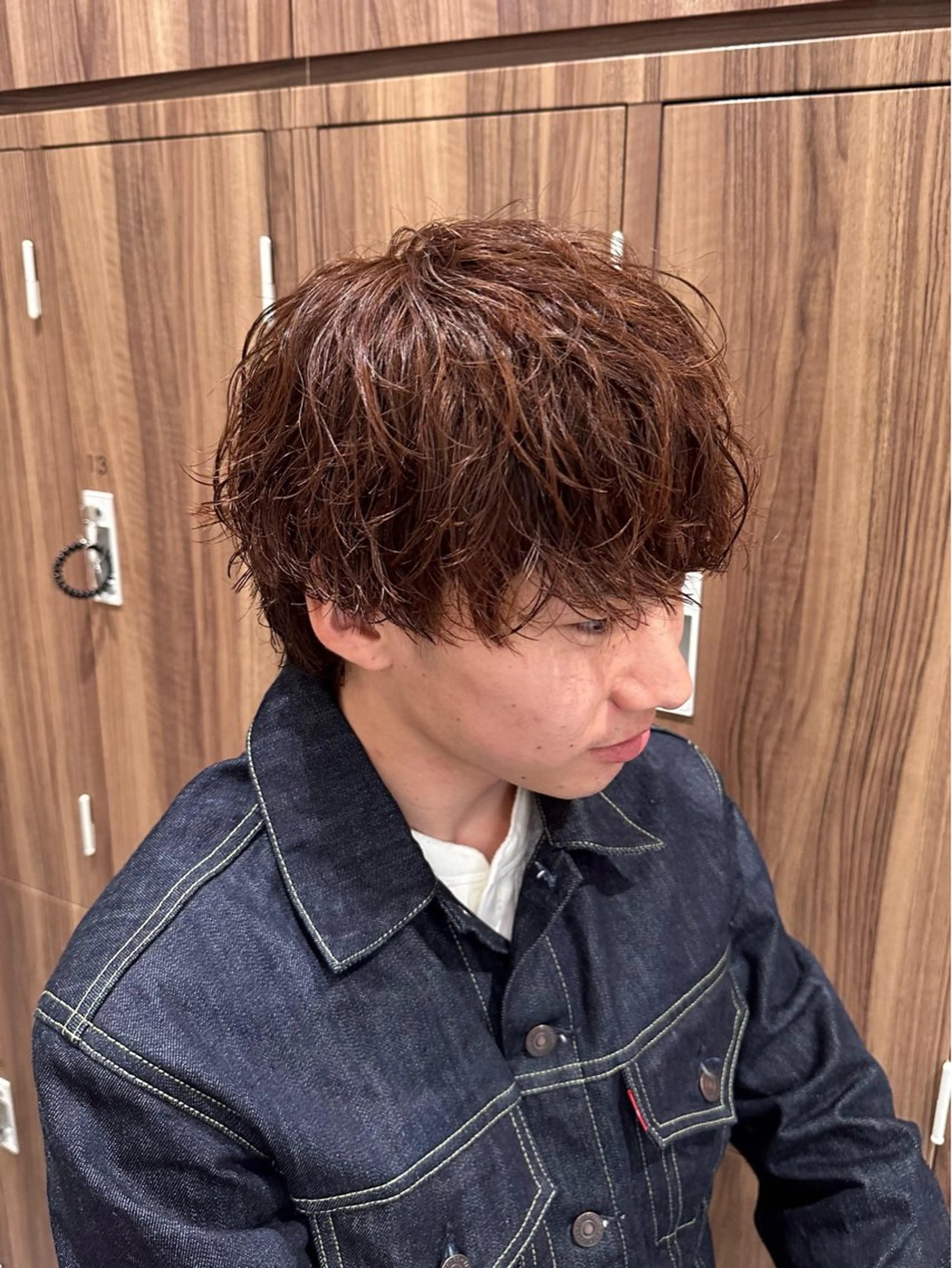 ショート パーマ メンズ カット パーマ メンズ特化／トレンド スタイル／白澤のヘアスタイル