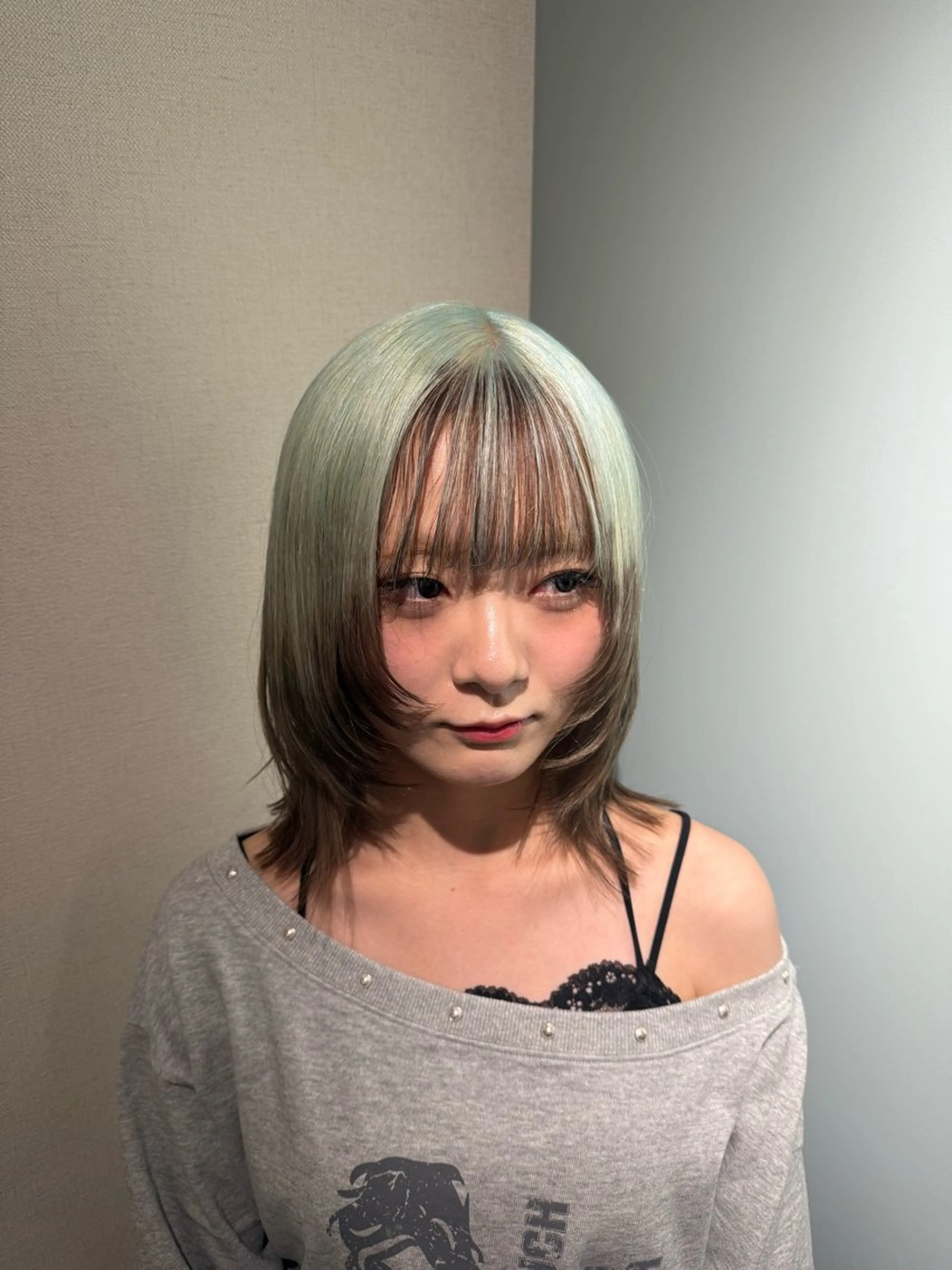 ハイブリーチダブルカラー（ケアブリーチ2回）＋トリートメントの写真