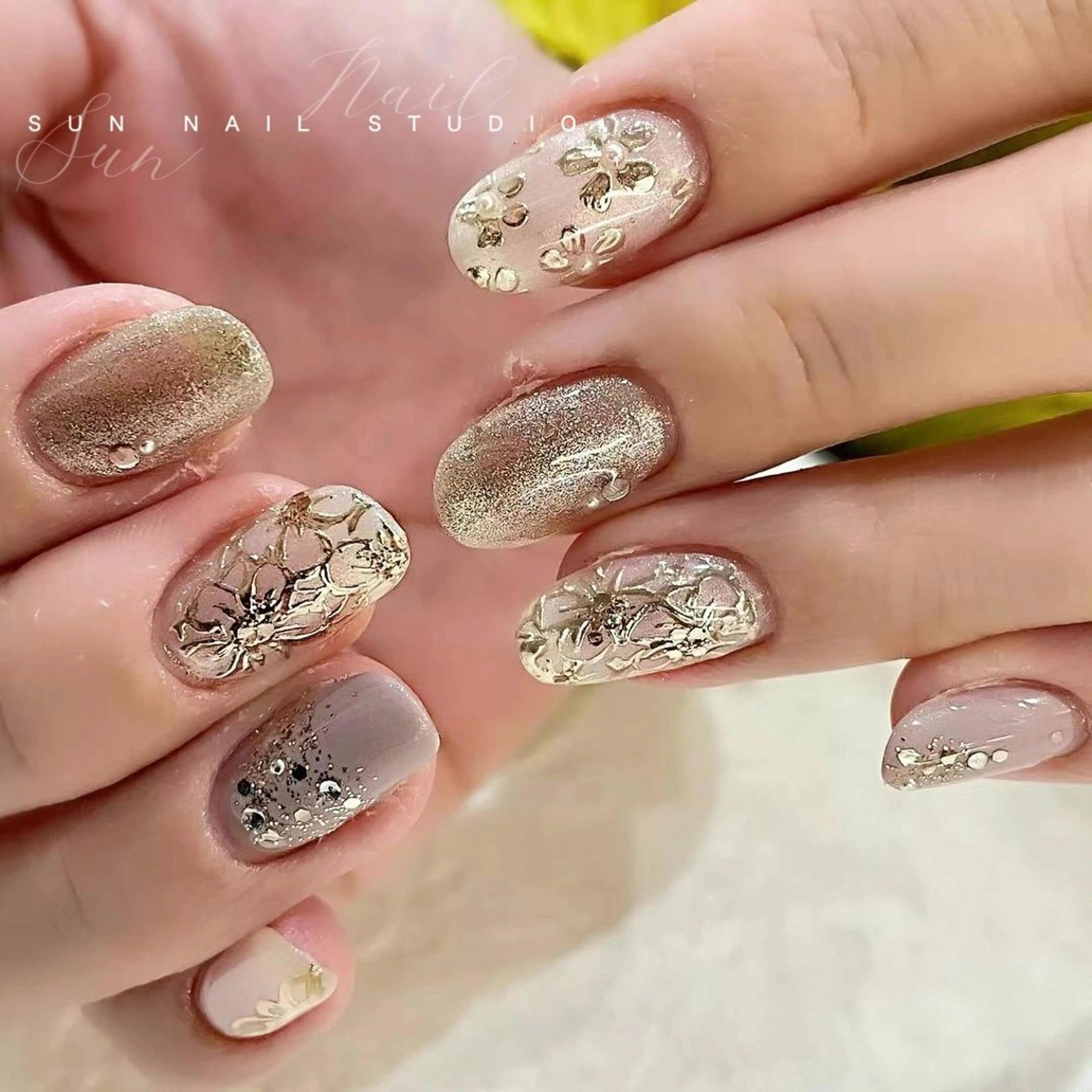 ネイル SUN nail上本町のネイルデザイン