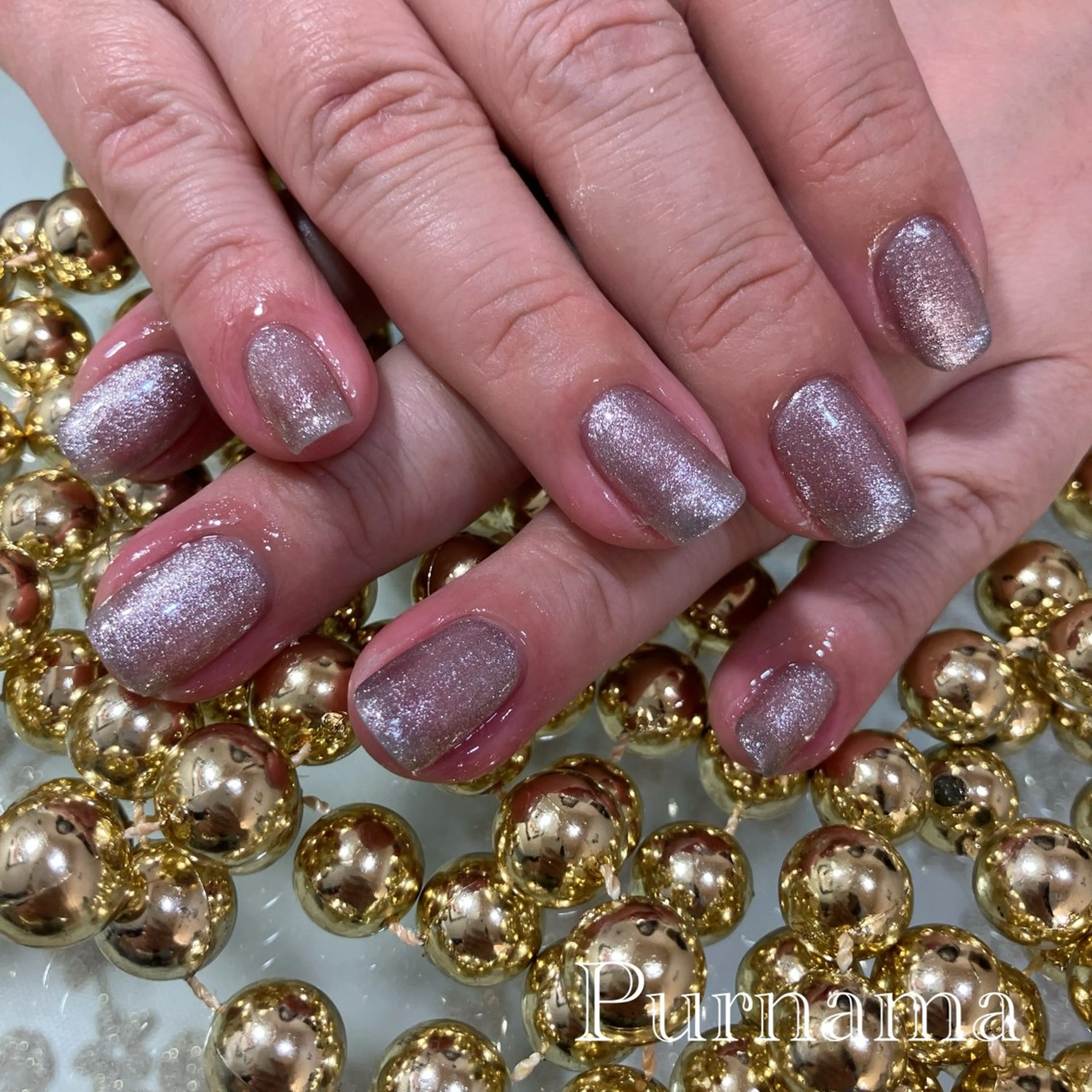 ネイル マグネットネイル Purnama(プルナモ)所属・Purnama あきのネイルデザイン