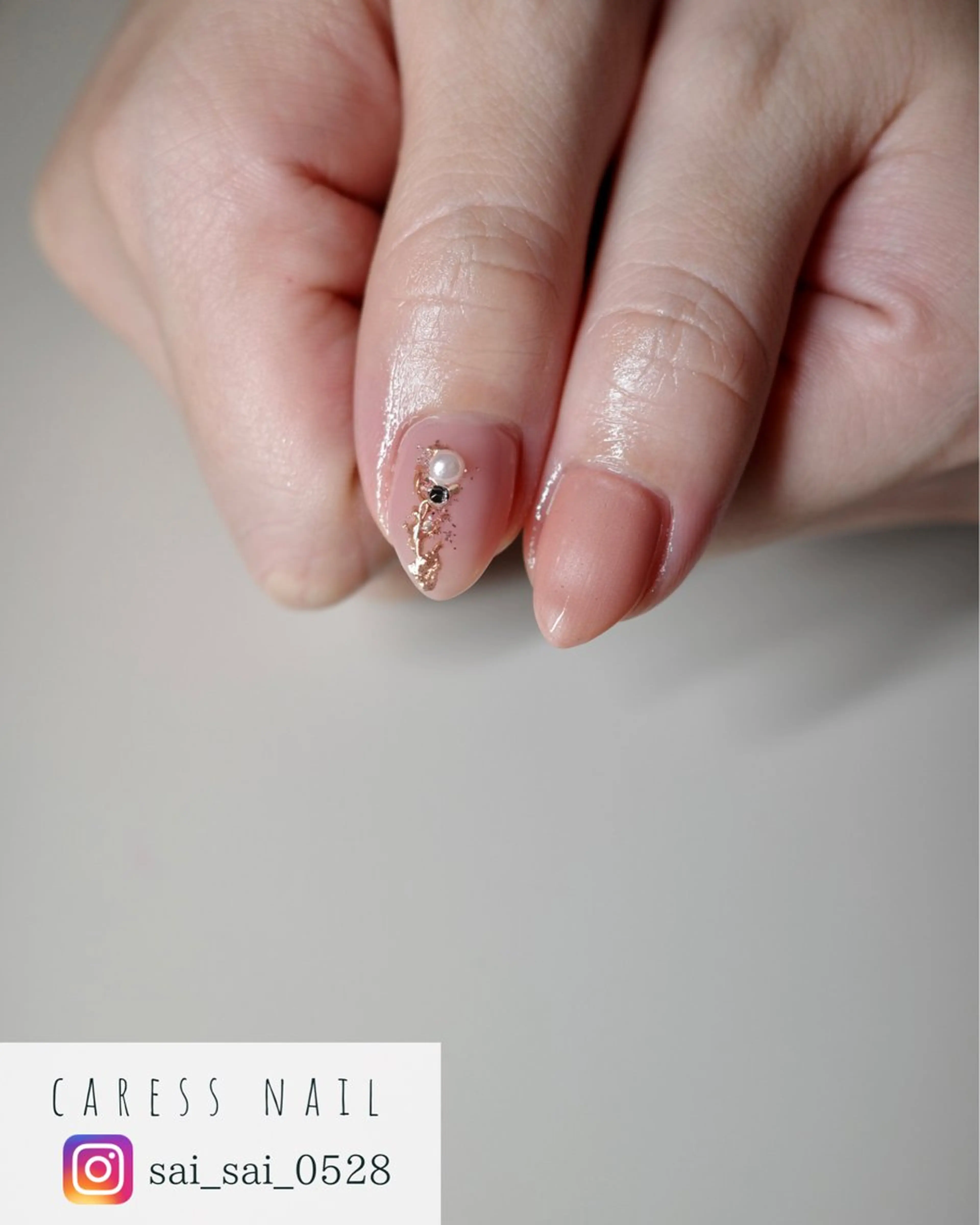 ネイル caress  nail カレスネイル　代々木上原所属・カレスネイル さいのネイルデザイン