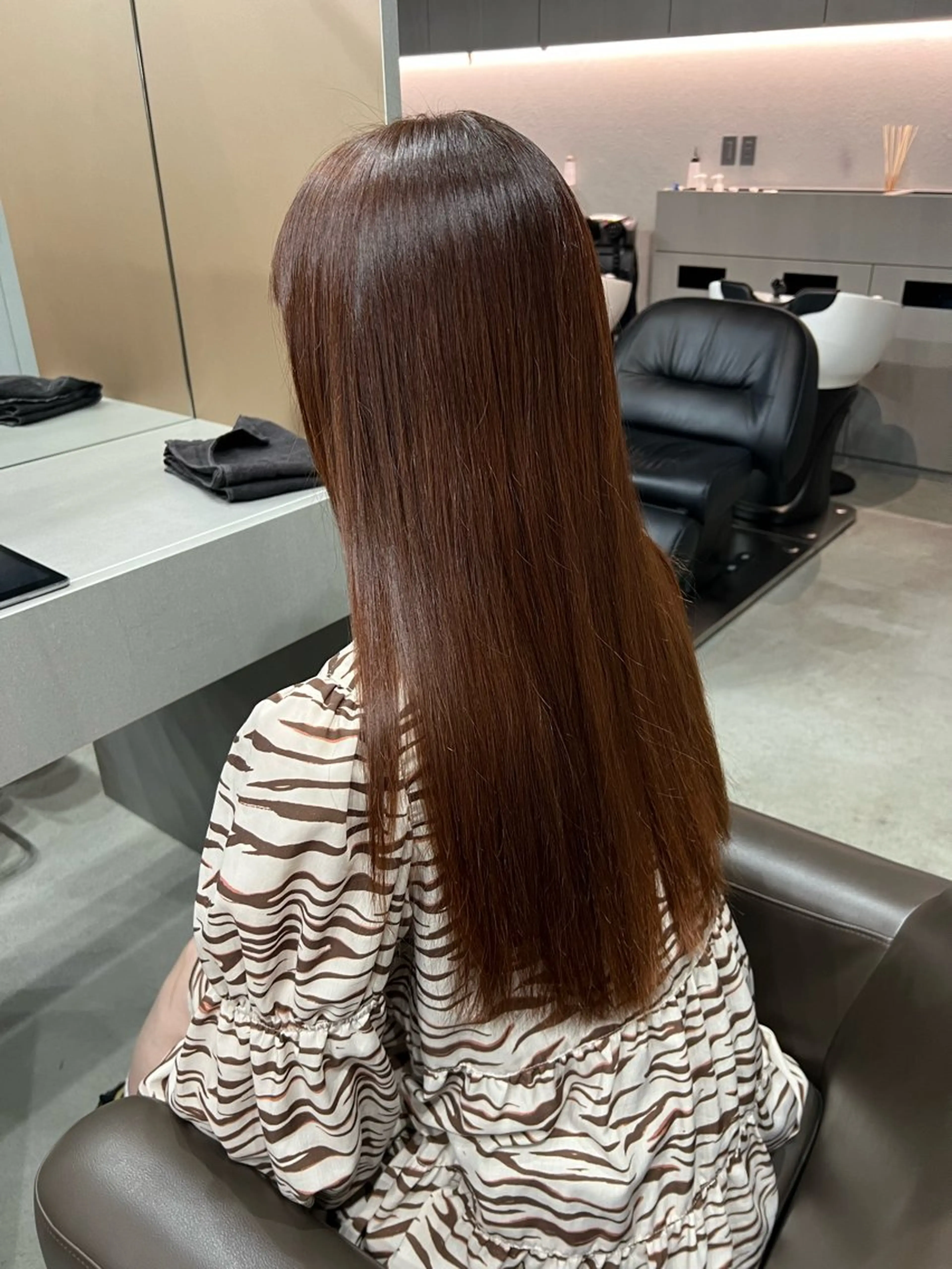 カラー ヘアカラー 縮毛矯正/スパイラル パーマ/表参道のヘアスタイル