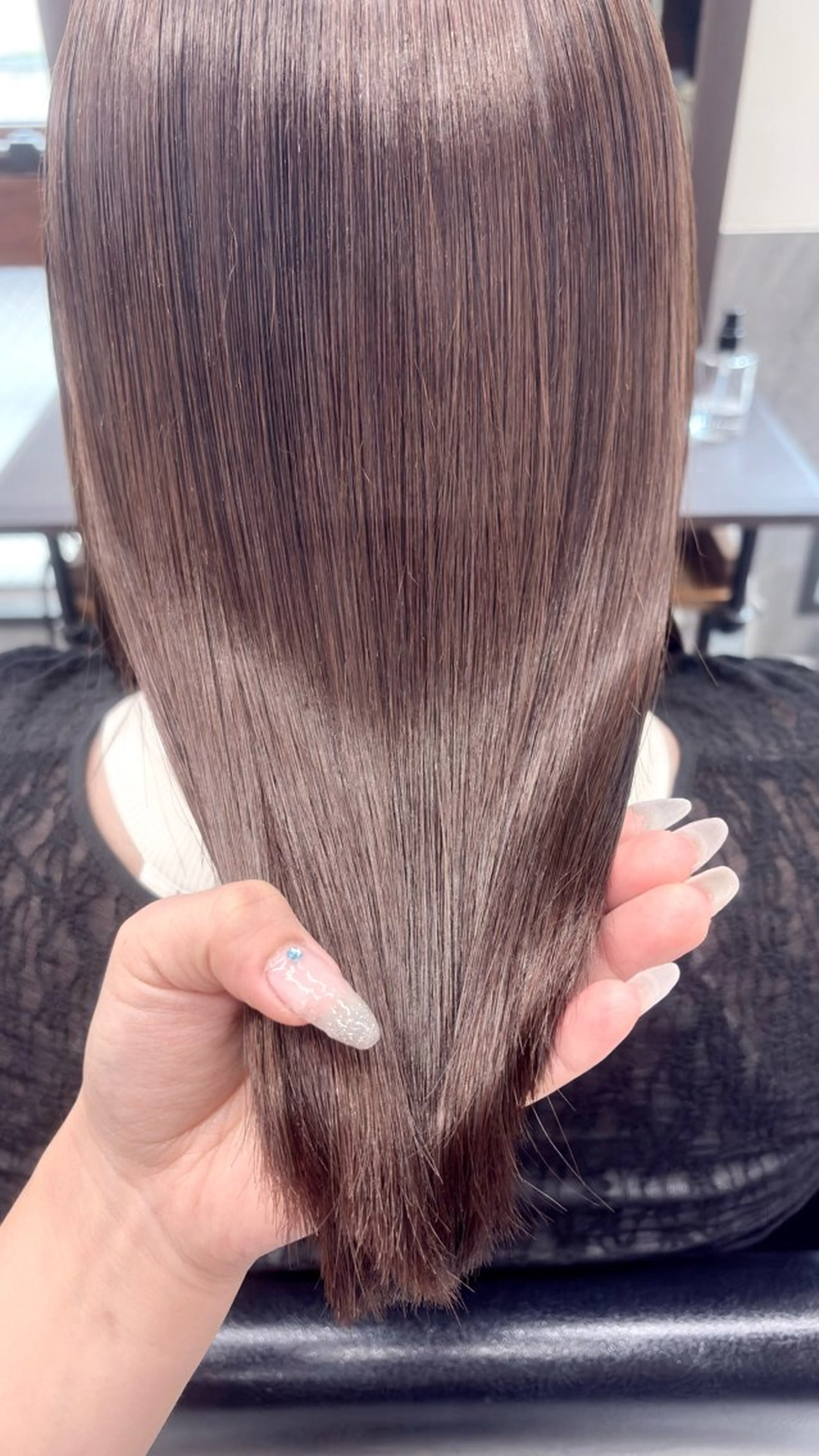 ⋆⸜ おすすめメニュー🩵⸝⋆カット＋カラー＋髪質改善トリートメントꔛ🤍🎀の写真