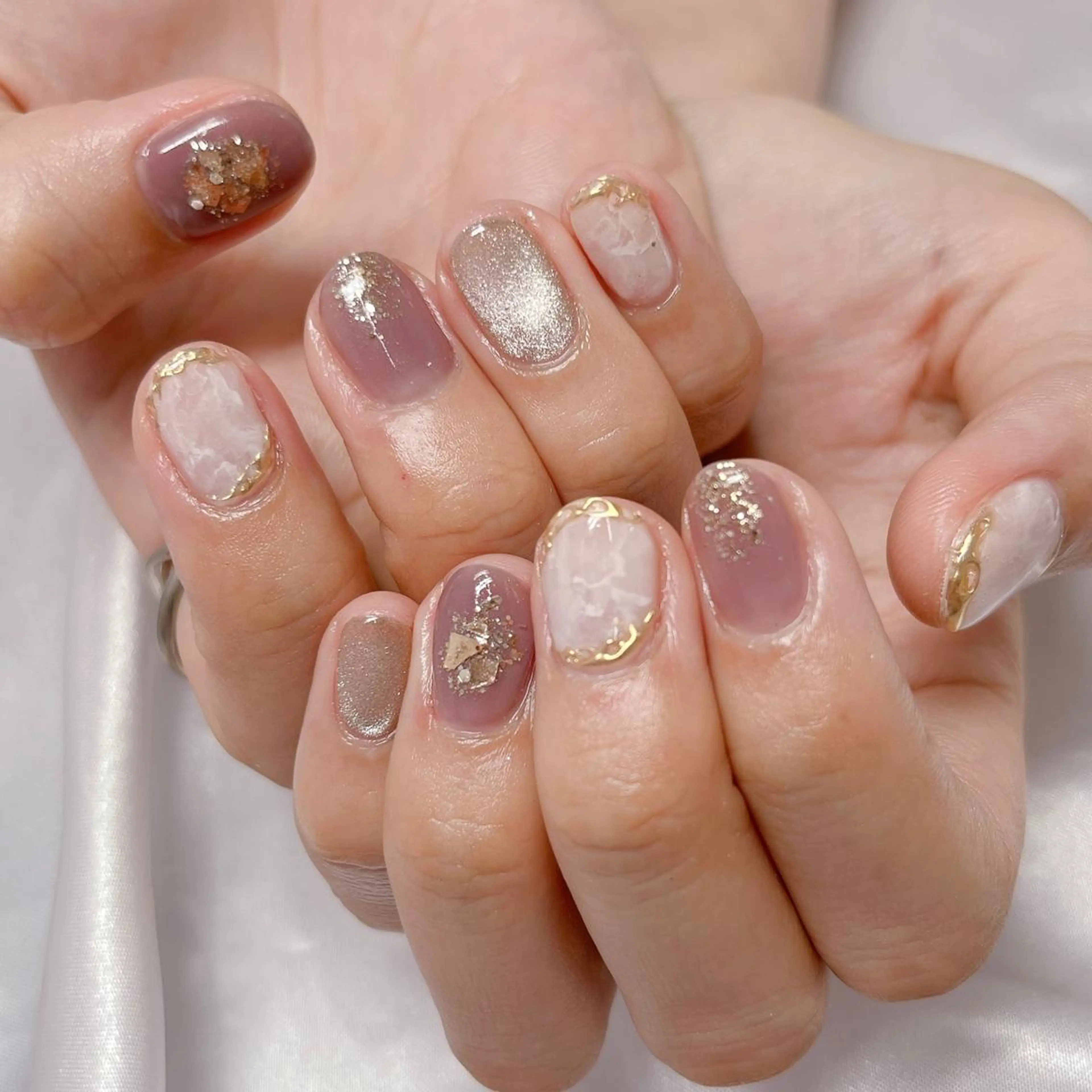 ネイル ブライダルネイル ＡrisLy三鷹駅前店所属・ＡrisLy 三鷹駅前店💅🏻のネイルデザイン