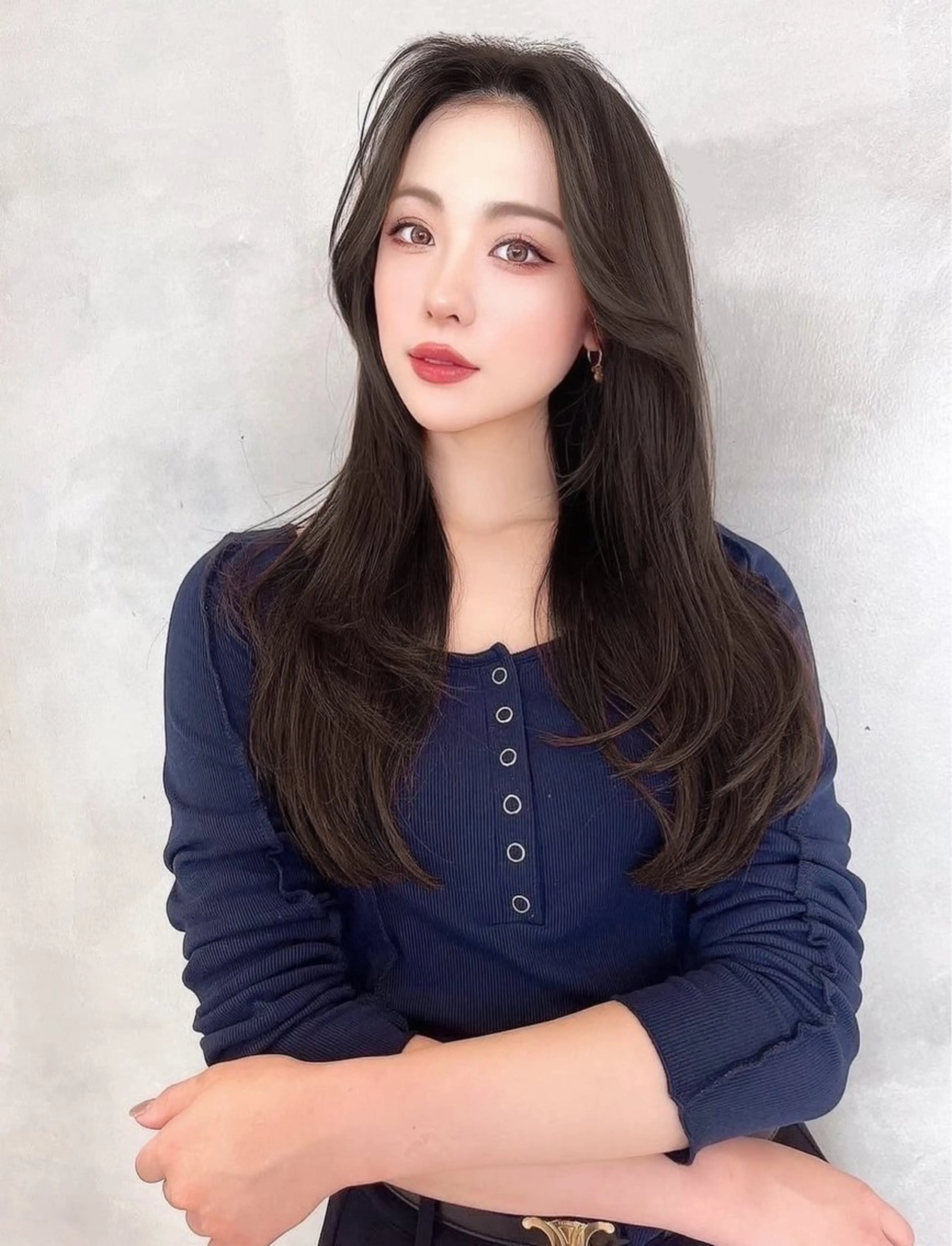 ロング カラー ヘアアレンジ カット ヘアカラー トリートメント 韓国ヘア/髪質改善 TAKAHIROのヘアスタイル