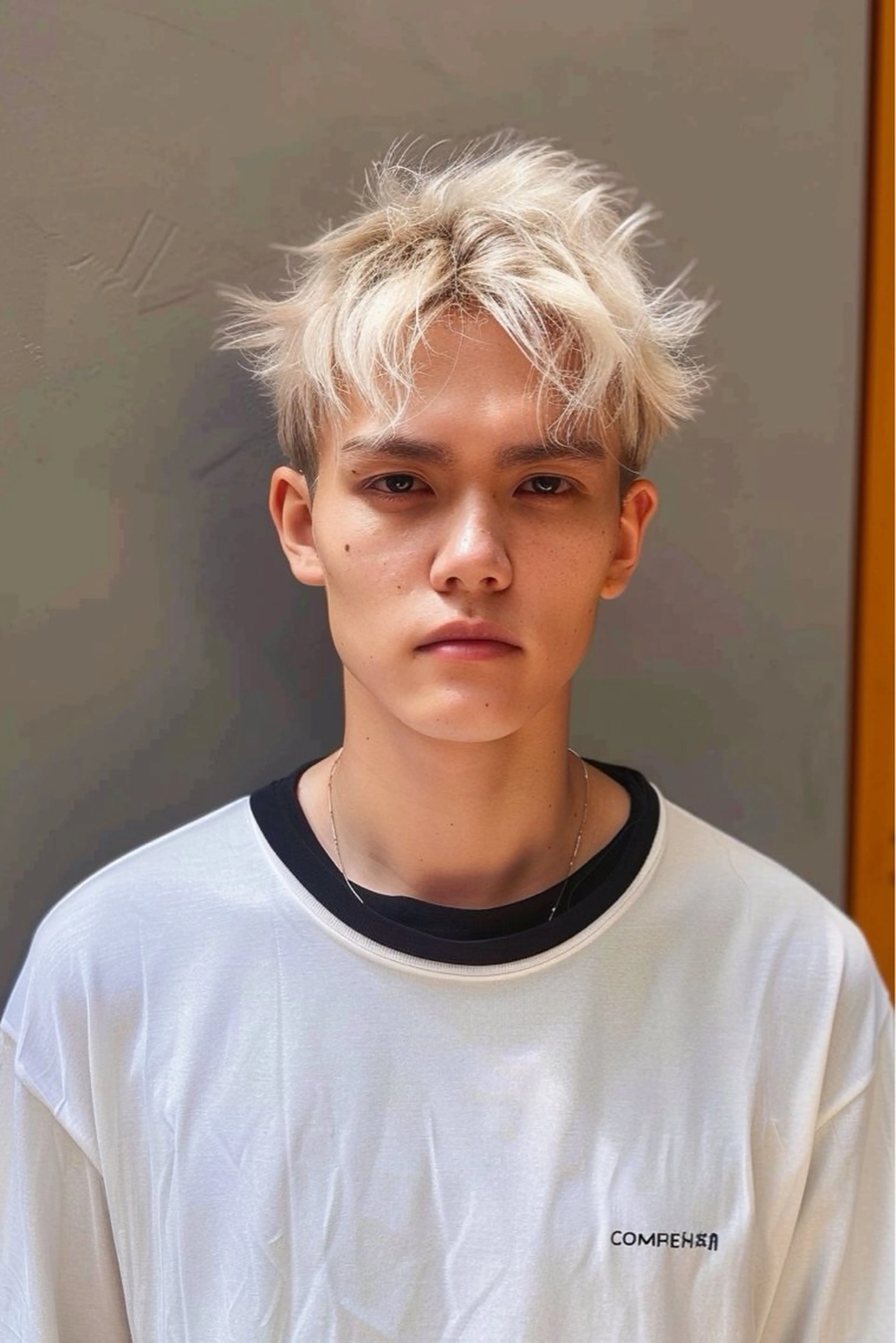 メンズ カット ヘアカラー トリートメント LOM/メンズサロン 狸小路7丁目のヘアスタイル