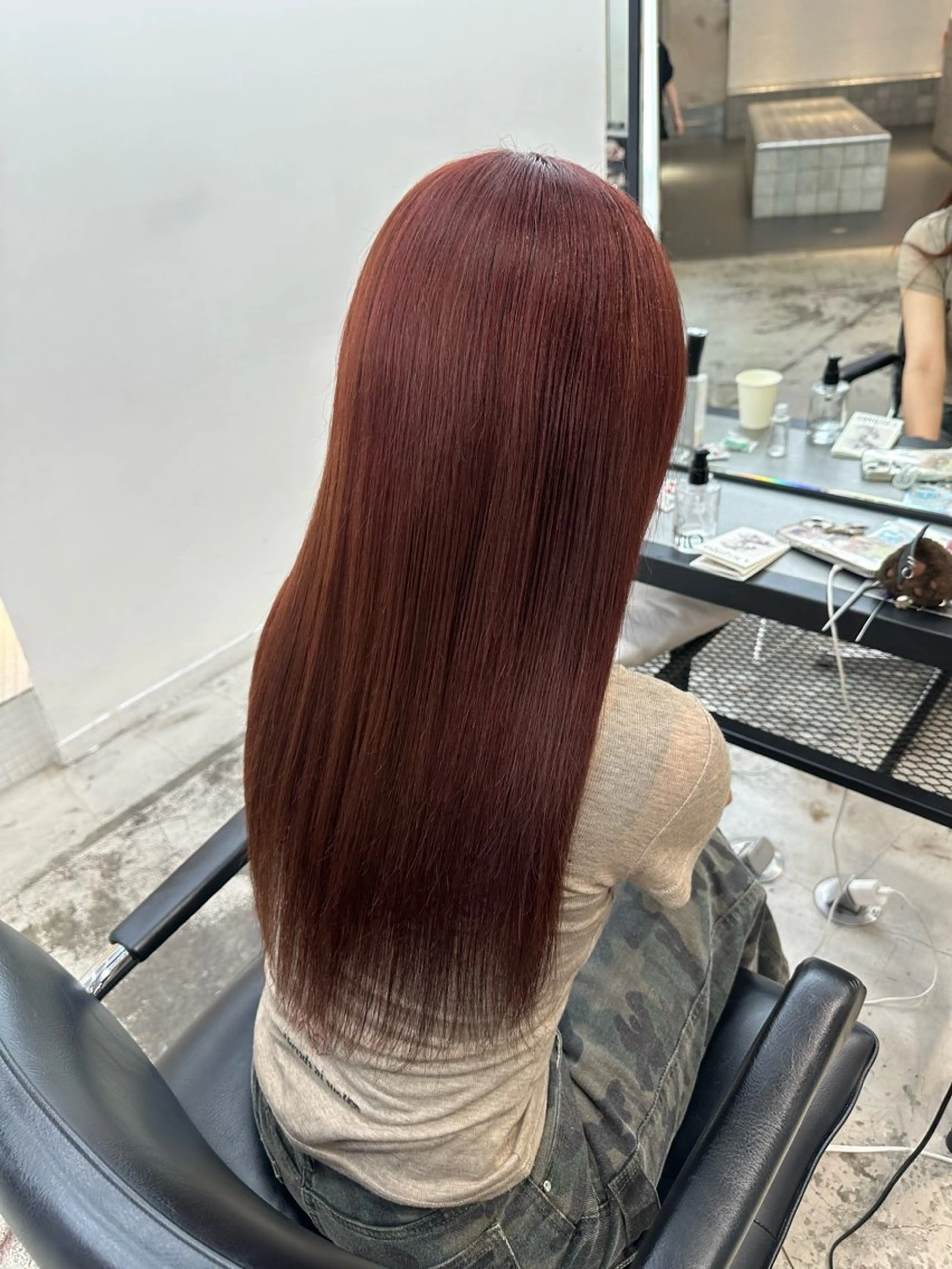 ミディアム カラー パーマ ヘアアレンジ メンズ ヘアカラー トリートメント 暖色💖ツヤ髪💖 masae🌼のヘアスタイル