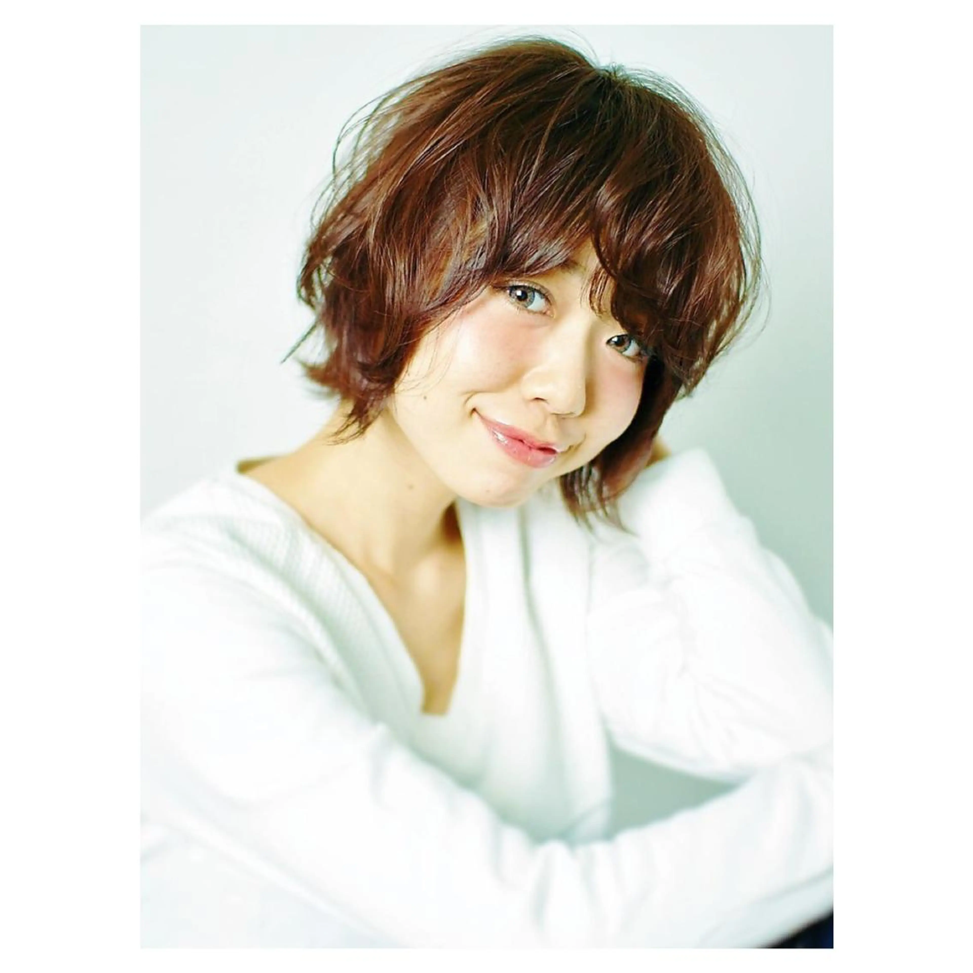 ミディアム カラー カット ヘアカラー トリートメント ヘアセット センスをお届けします 大谷将生INFPのヘアスタイル