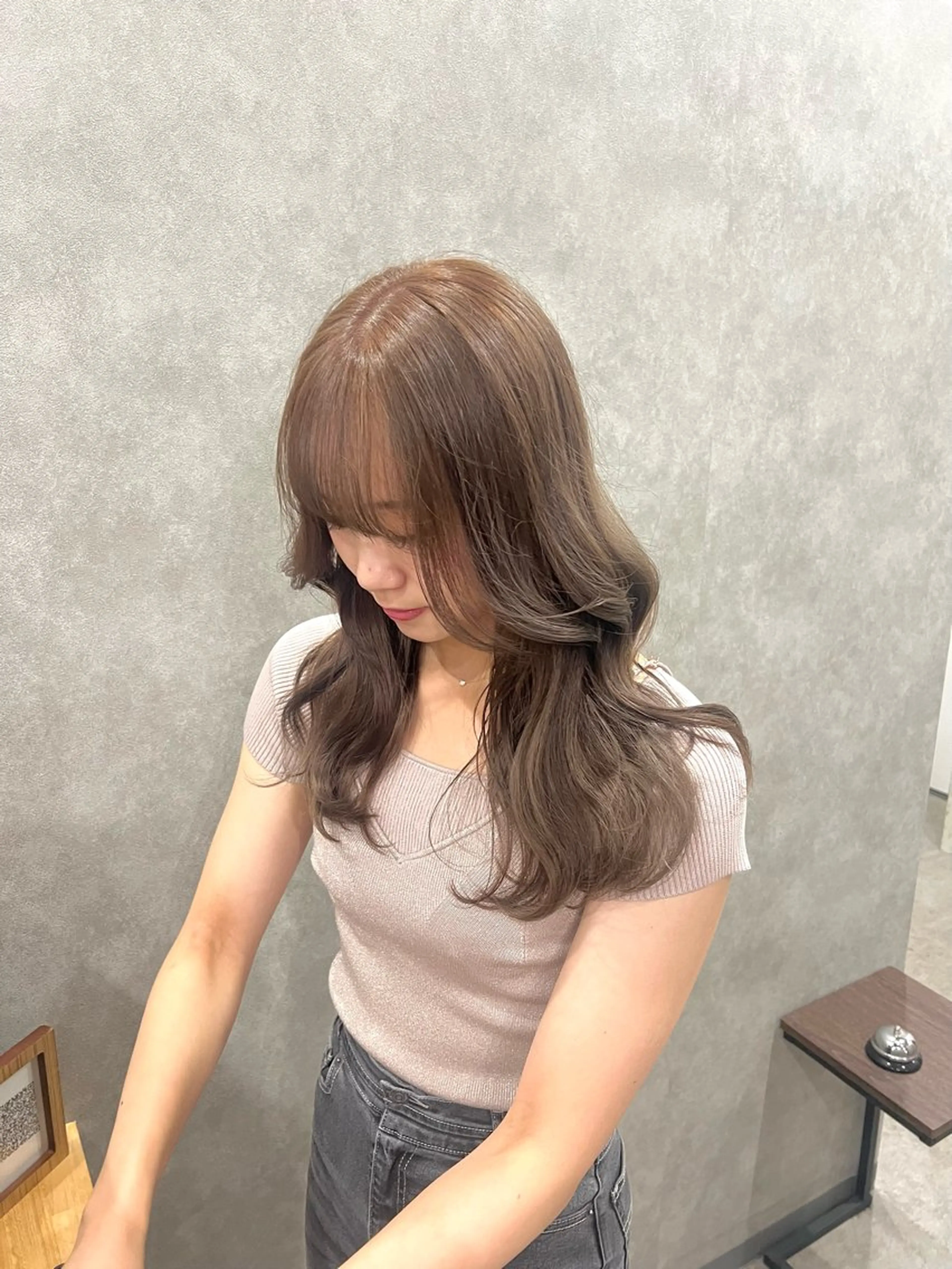 ロング カラー ブリーチ ブラウンカラー 🎀🕊RION 🩰のヘアスタイル